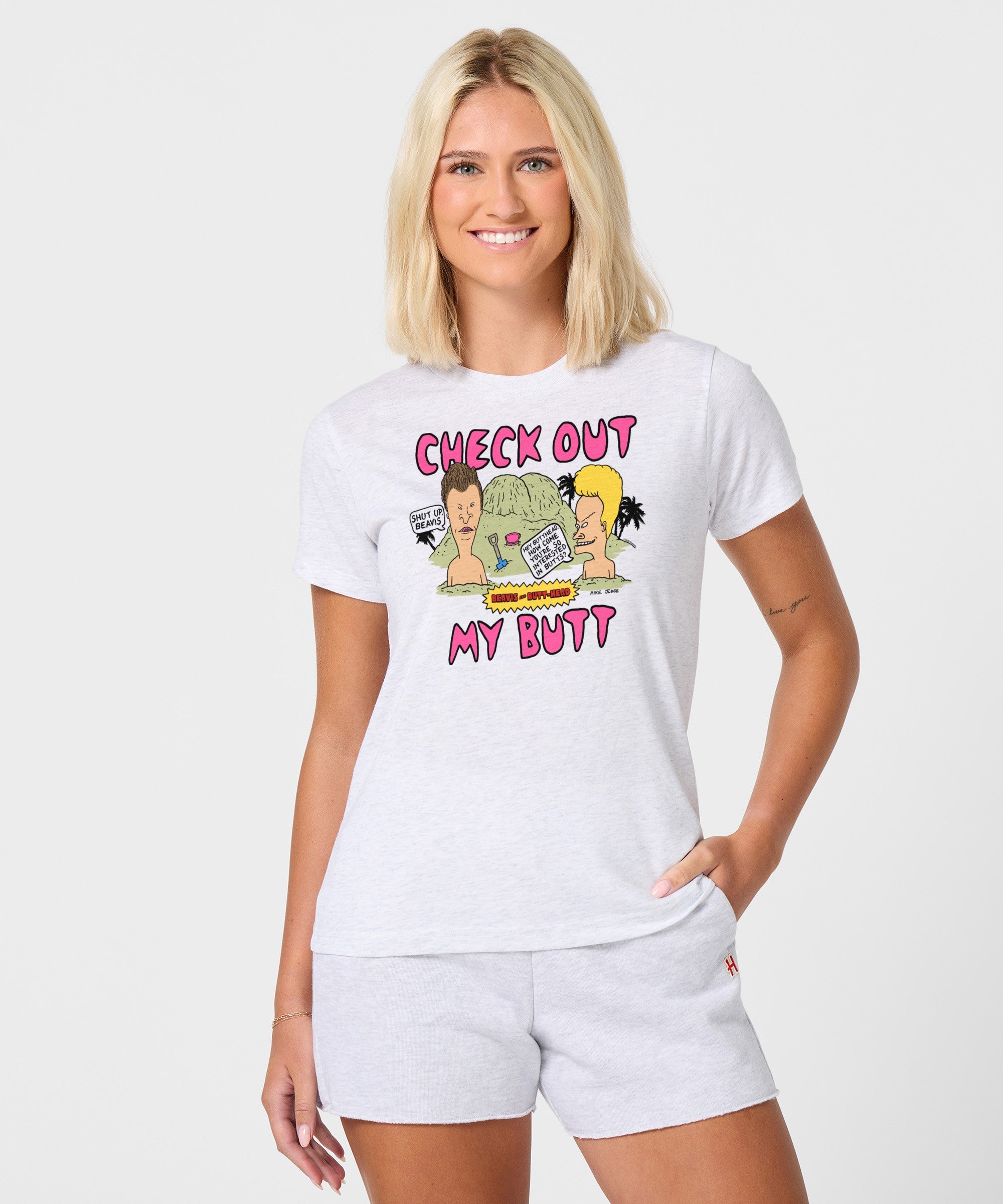 Women's Beavis And Butt Head Check Out My Butt
