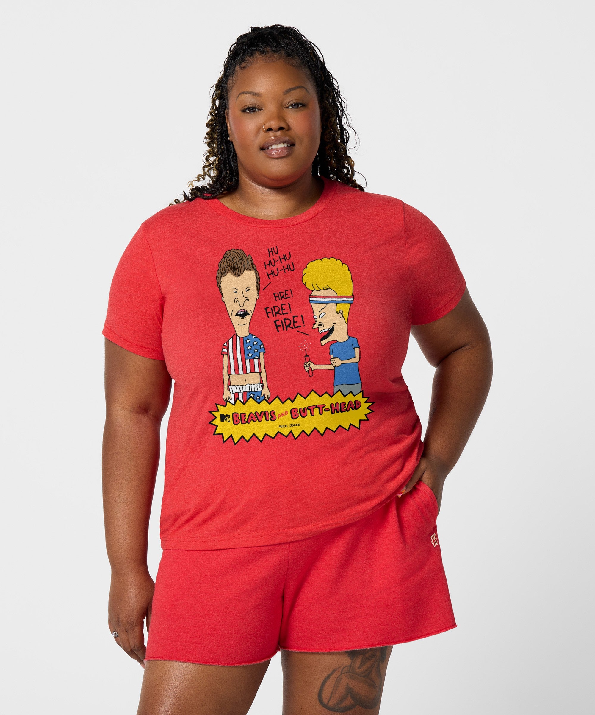 Women's Beavis And Butt Head Fireworks