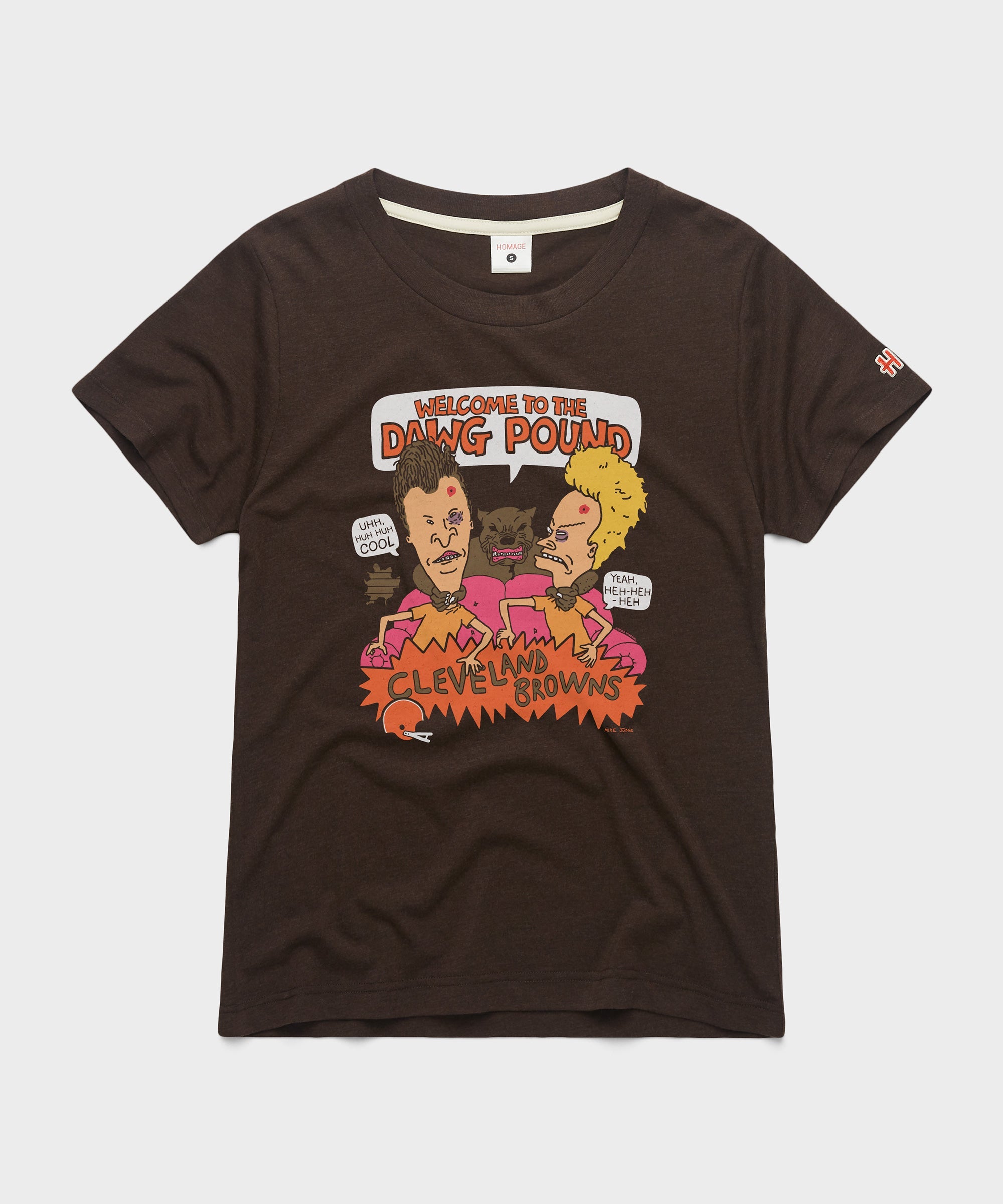 Women's Beavis And Butt Head X Cleveland Browns Dawg Pound