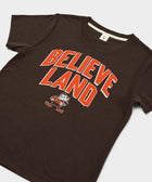 Women's Believeland Cleveland Browns Brownie