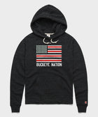 Women's Buckeye Nation Flag Hoodie