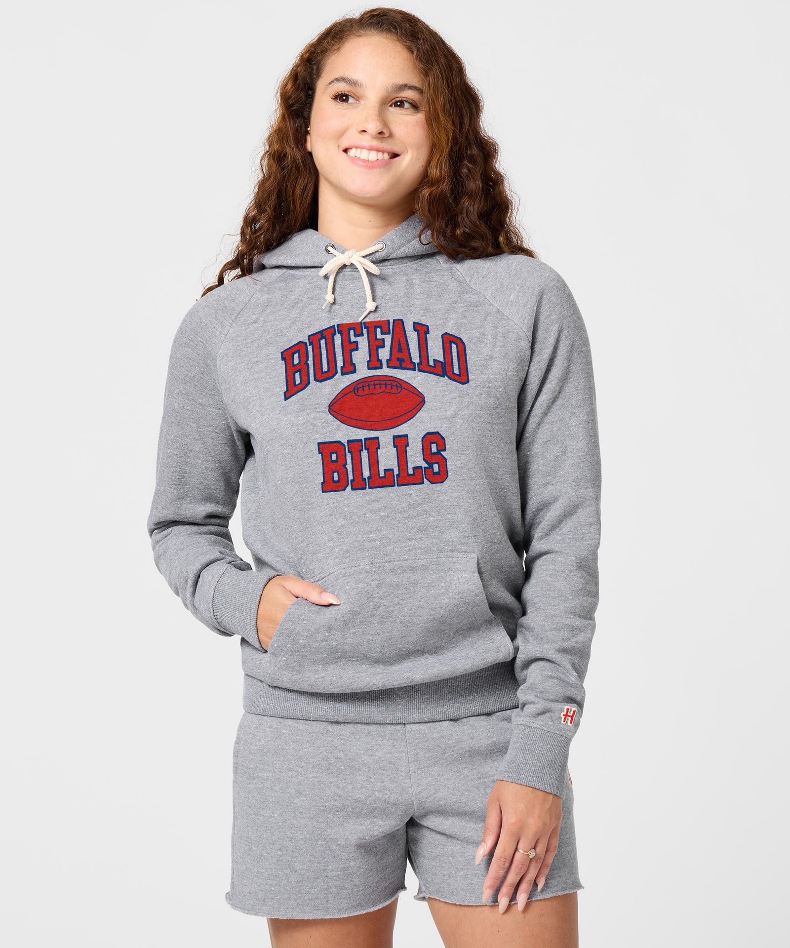 Women's Buffalo Bills Gridiron Hoodie