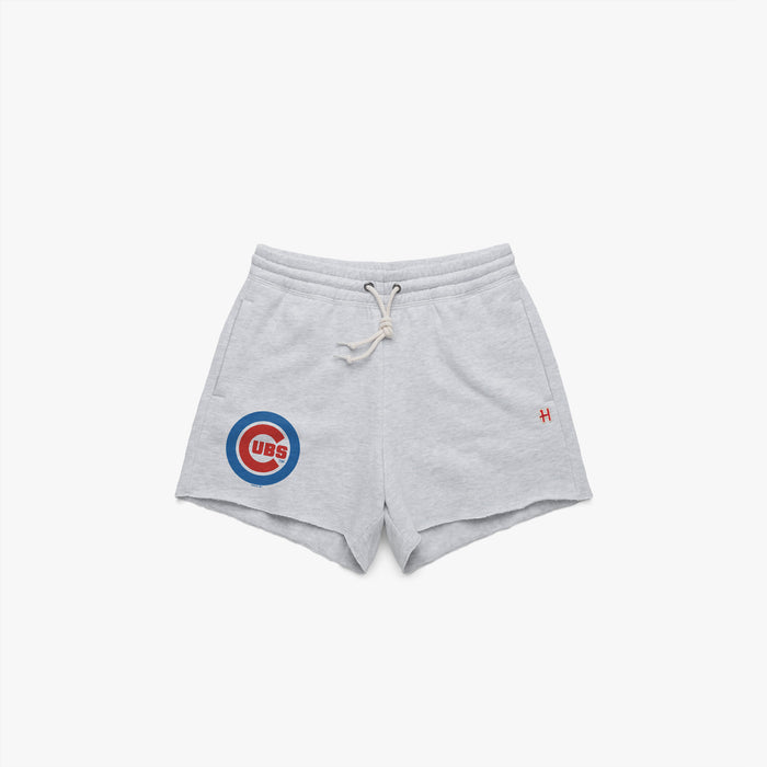 Women's Chicago Cubs Jersey Logo Sweat Shorts