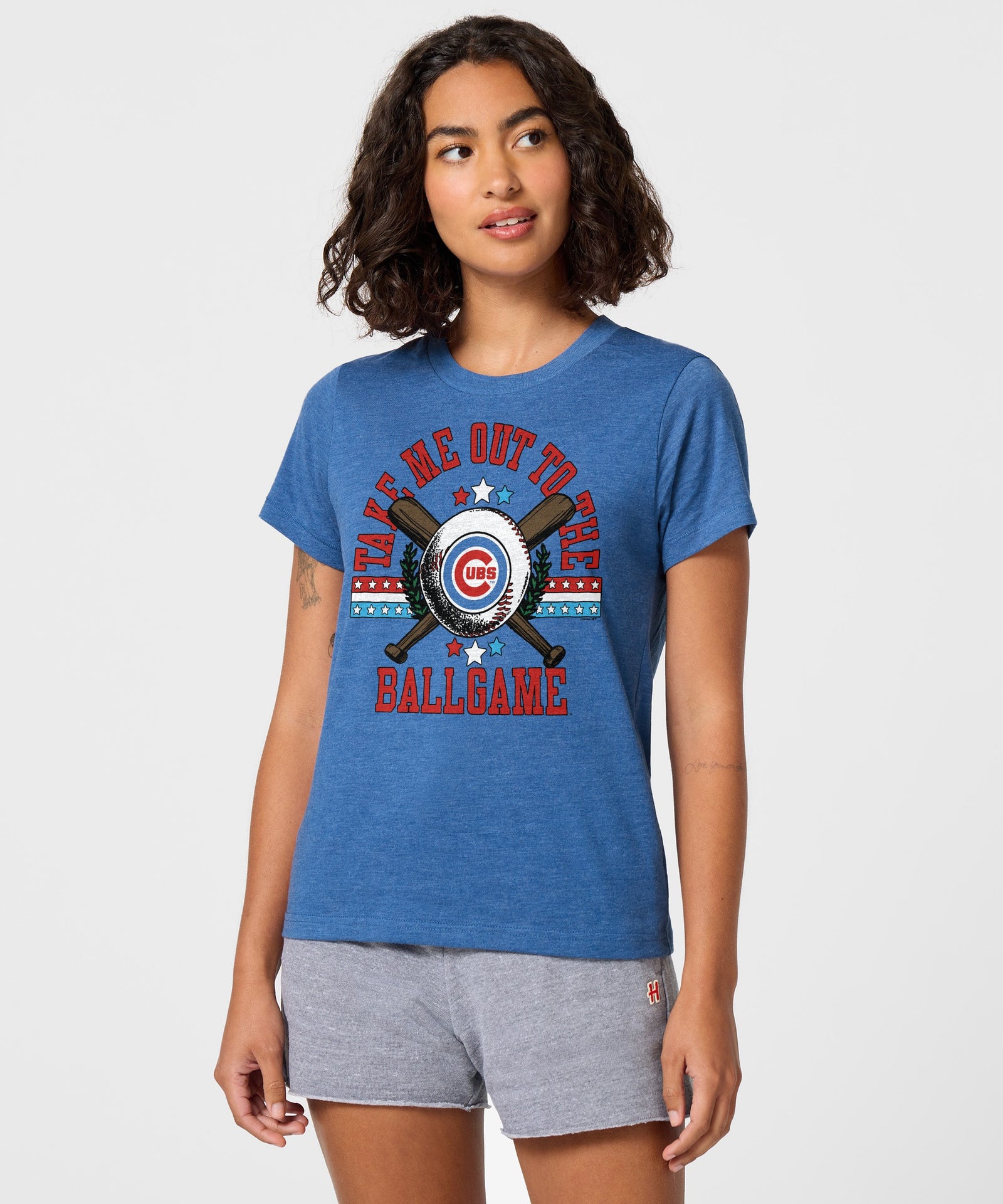 Women's Chicago Cubs Take Me Out To The Ballgame