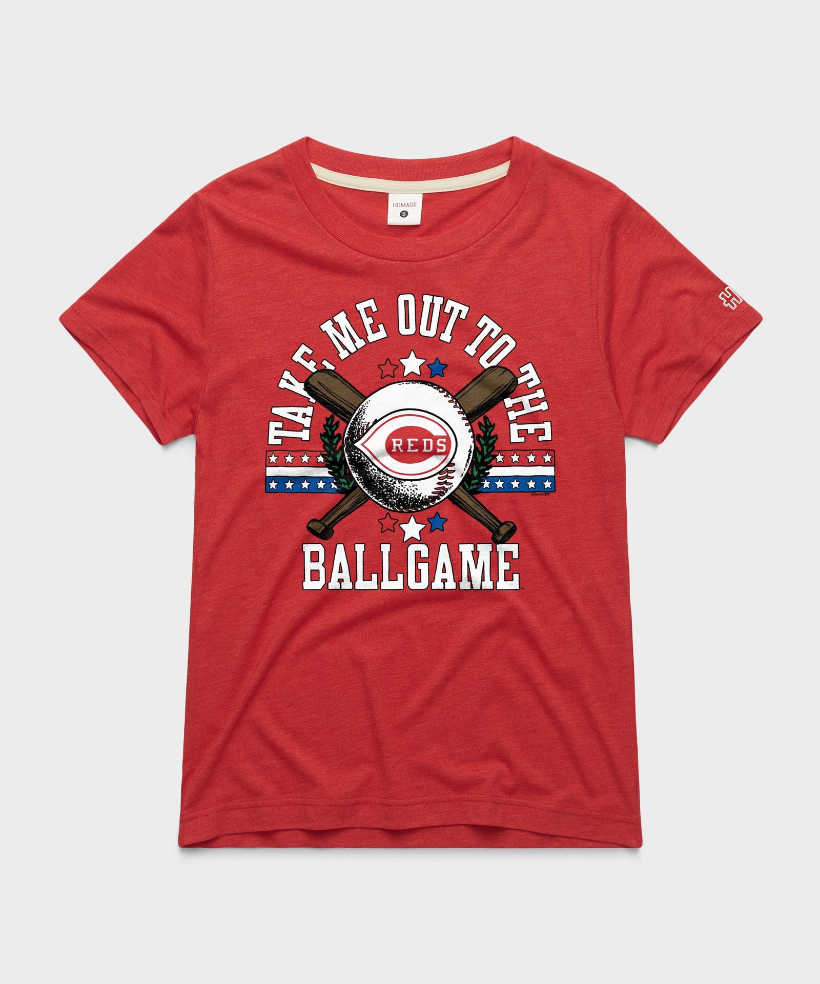 Women's Cincinnati Reds Take Me Out To The Ballgame