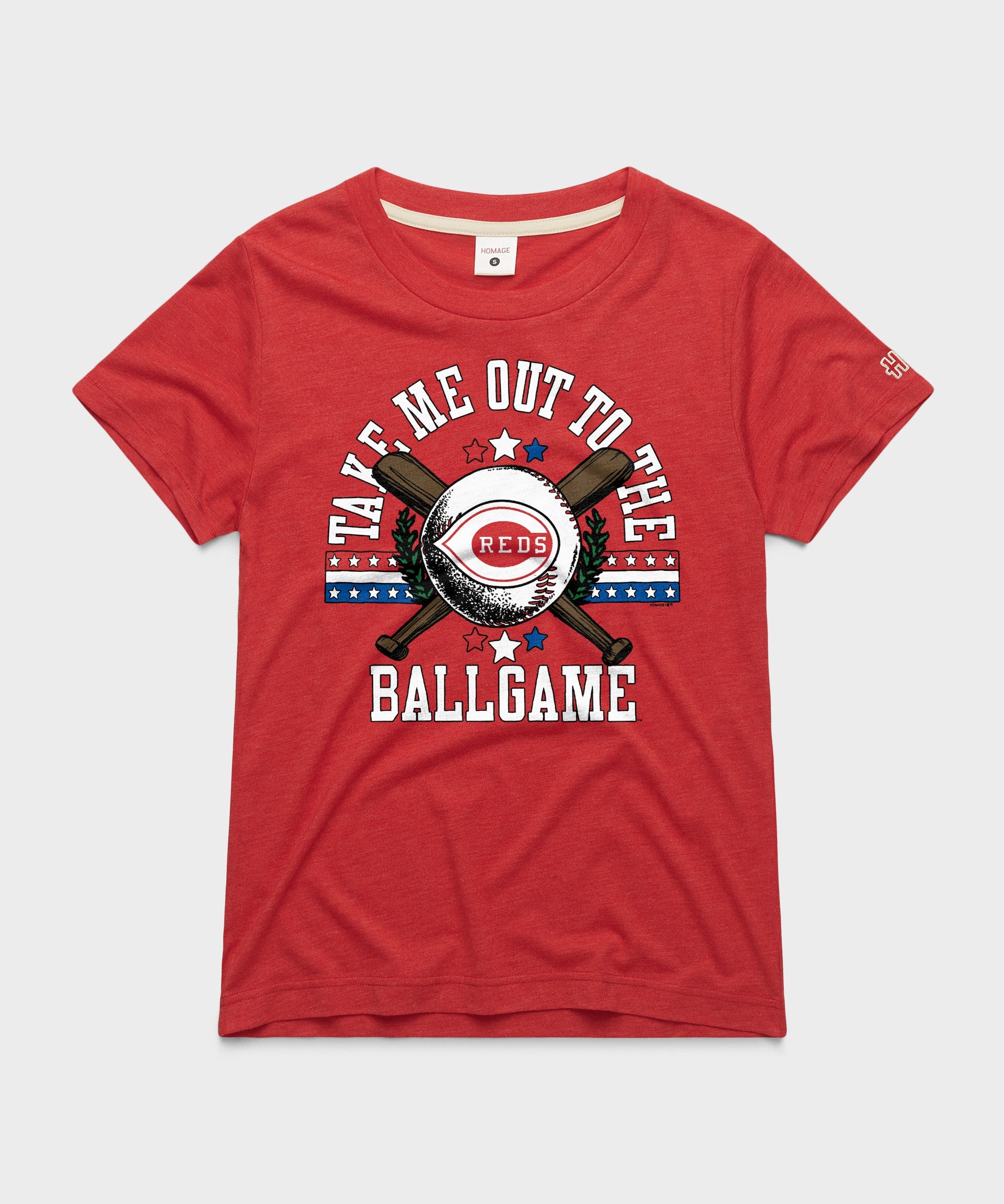 Women's Cincinnati Reds Take Me Out To The Ballgame