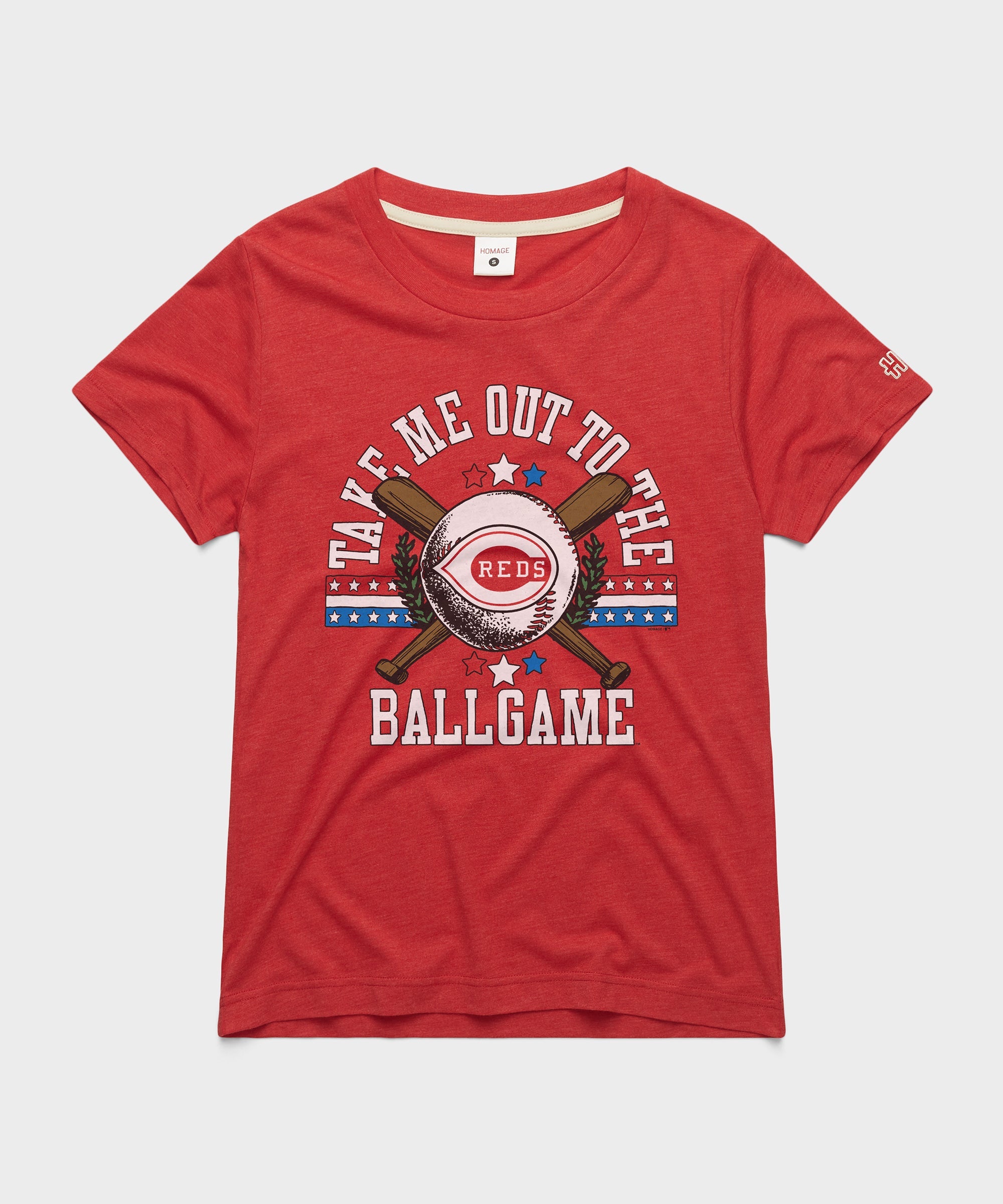 Women's Cincinnati Reds Take Me Out To The Ballgame