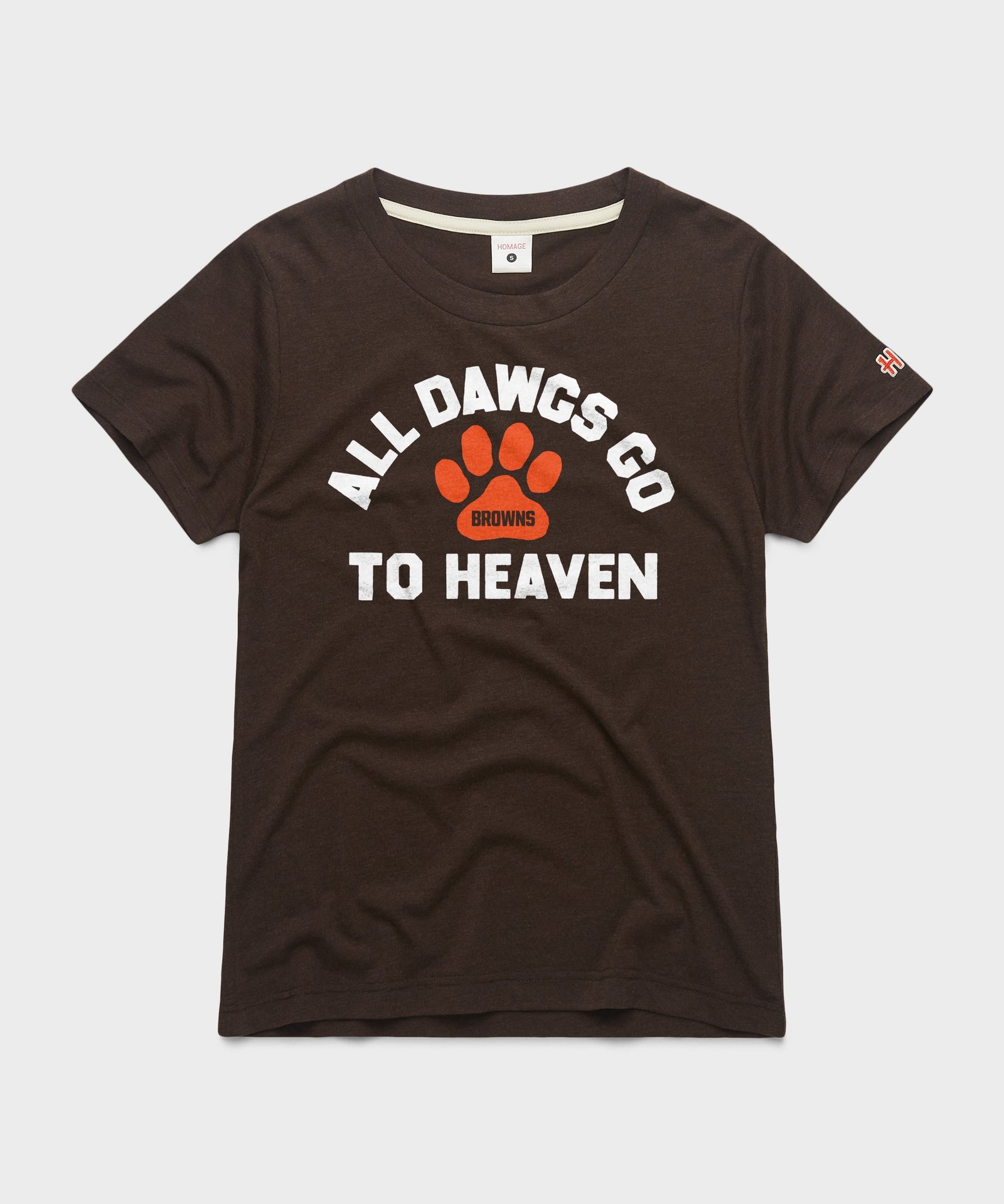 Women's Cleveland Browns All Dawgs Go To Heaven