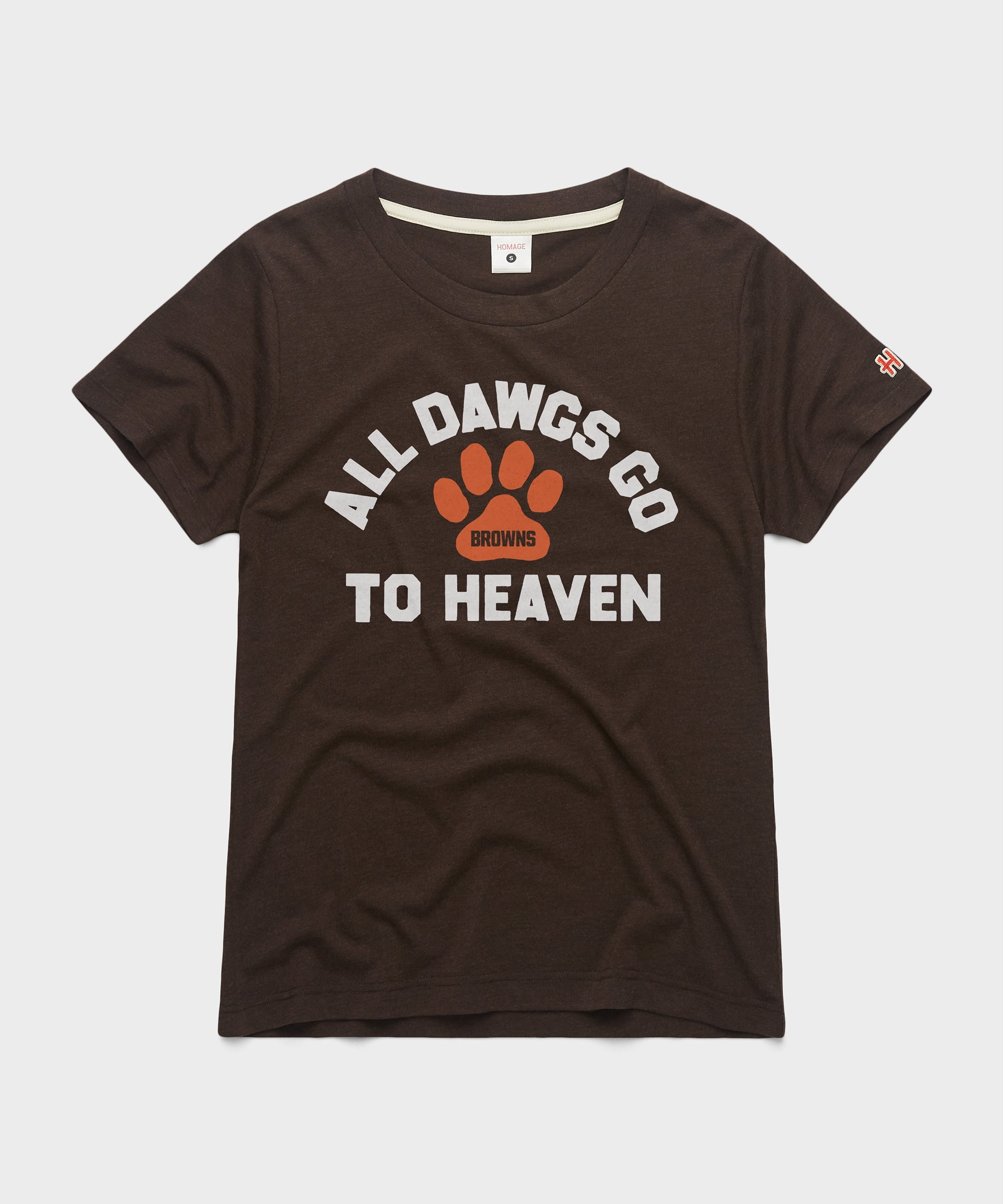 Women's Cleveland Browns All Dawgs Go To Heaven