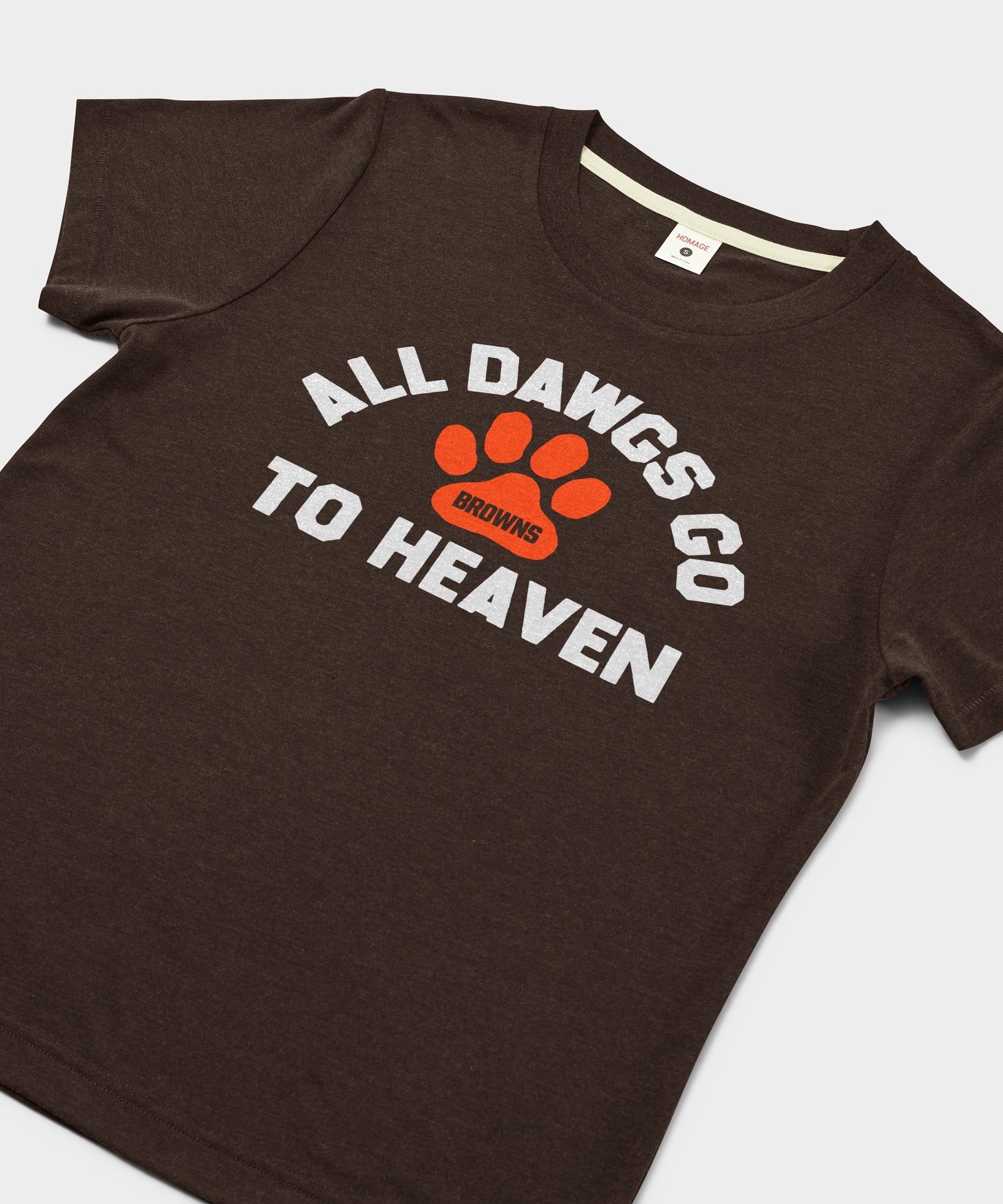 Women's Cleveland Browns All Dawgs Go To Heaven