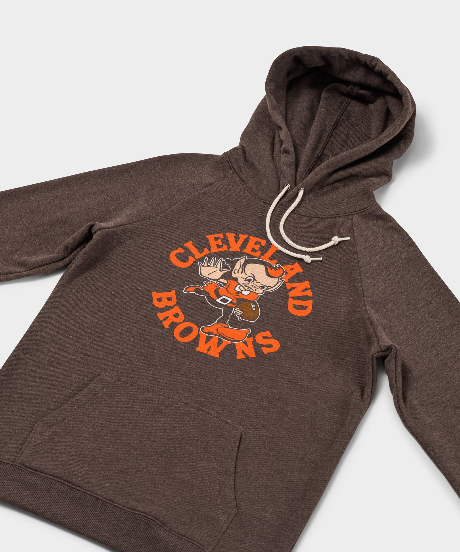 Women's Cleveland Browns Brownie Stiff Arm Hoodie