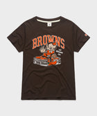 Women's Cleveland Browns Brownie Stiff Arm Stadium
