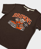 Women's Cleveland Browns Brownie Stiff Arm Stadium