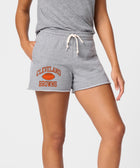 Women's Cleveland Browns Gridiron Sweat Shorts