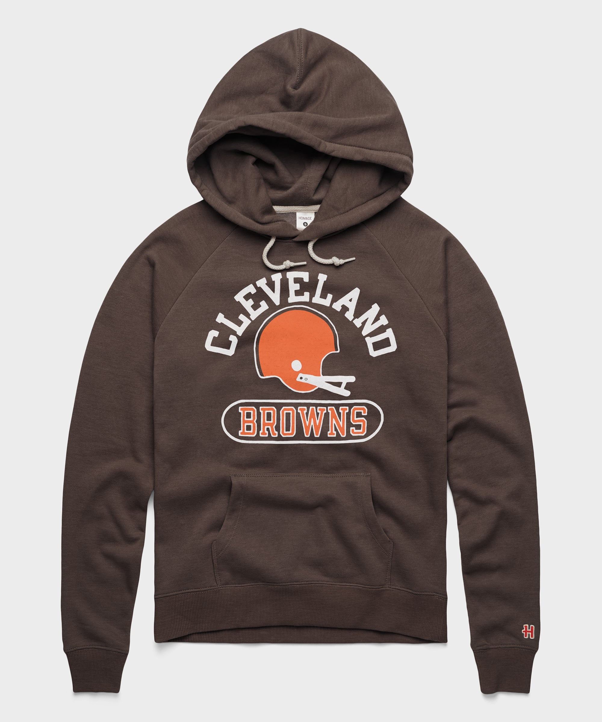 Women's Cleveland Browns Throwback Helmet Hoodie