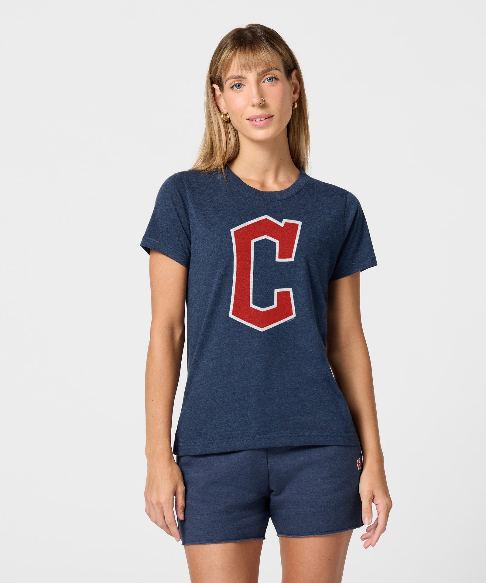 Women's Cleveland Guardians Cap Logo '22