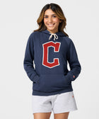 Women's Cleveland Guardians Cap Logo '22 Hoodie