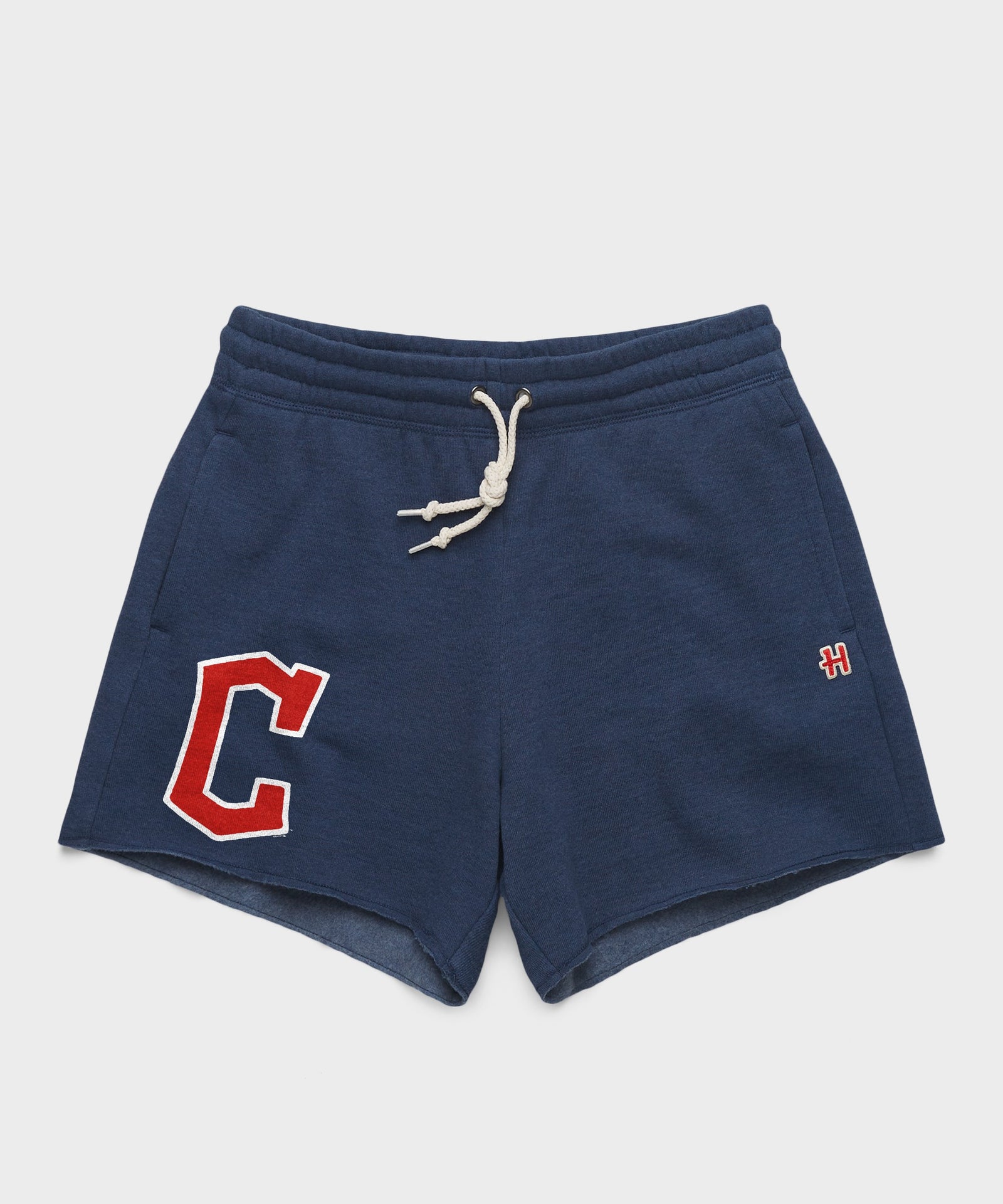 Women's Cleveland Guardians Cap Logo '22 Sweat Shorts
