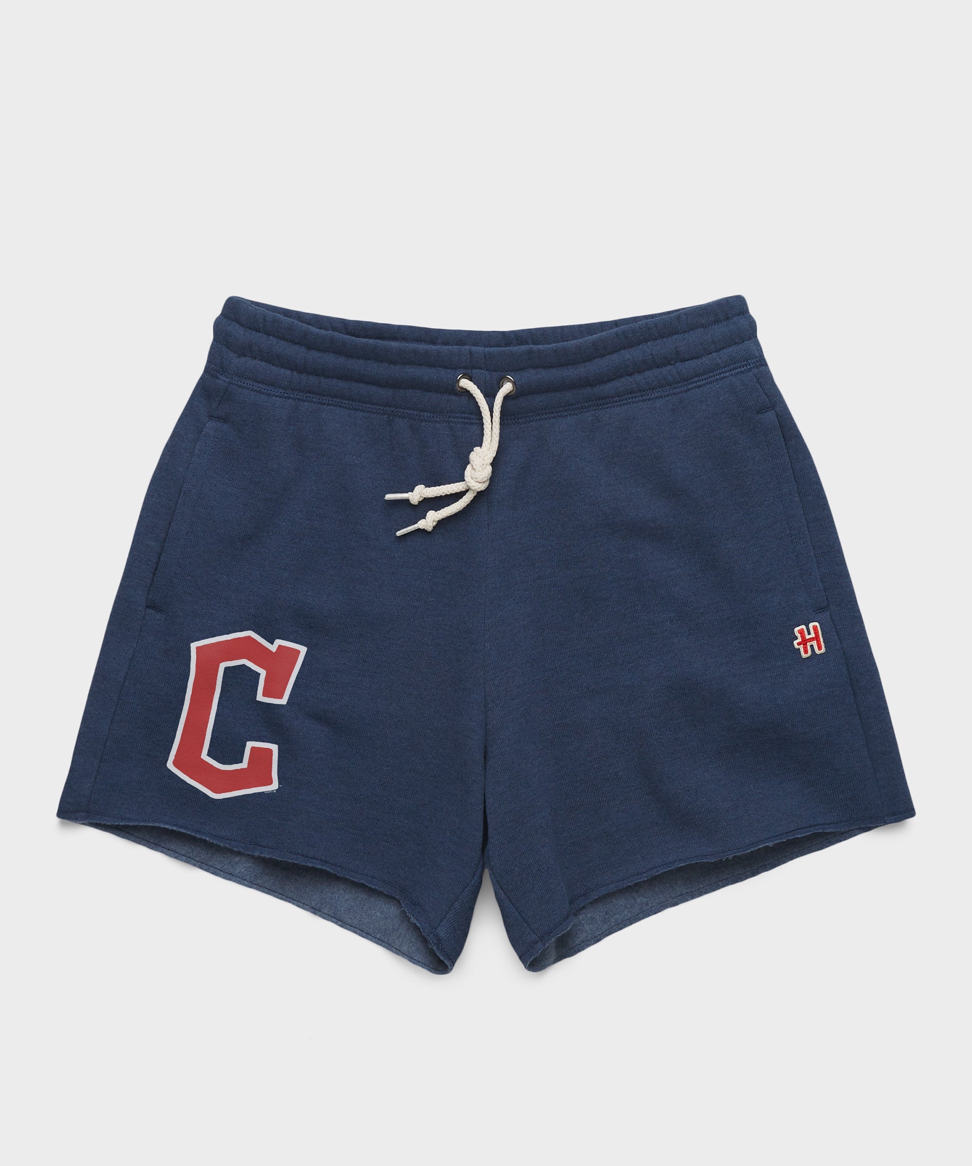 Women's Cleveland Guardians Cap Logo '22 Sweat Shorts