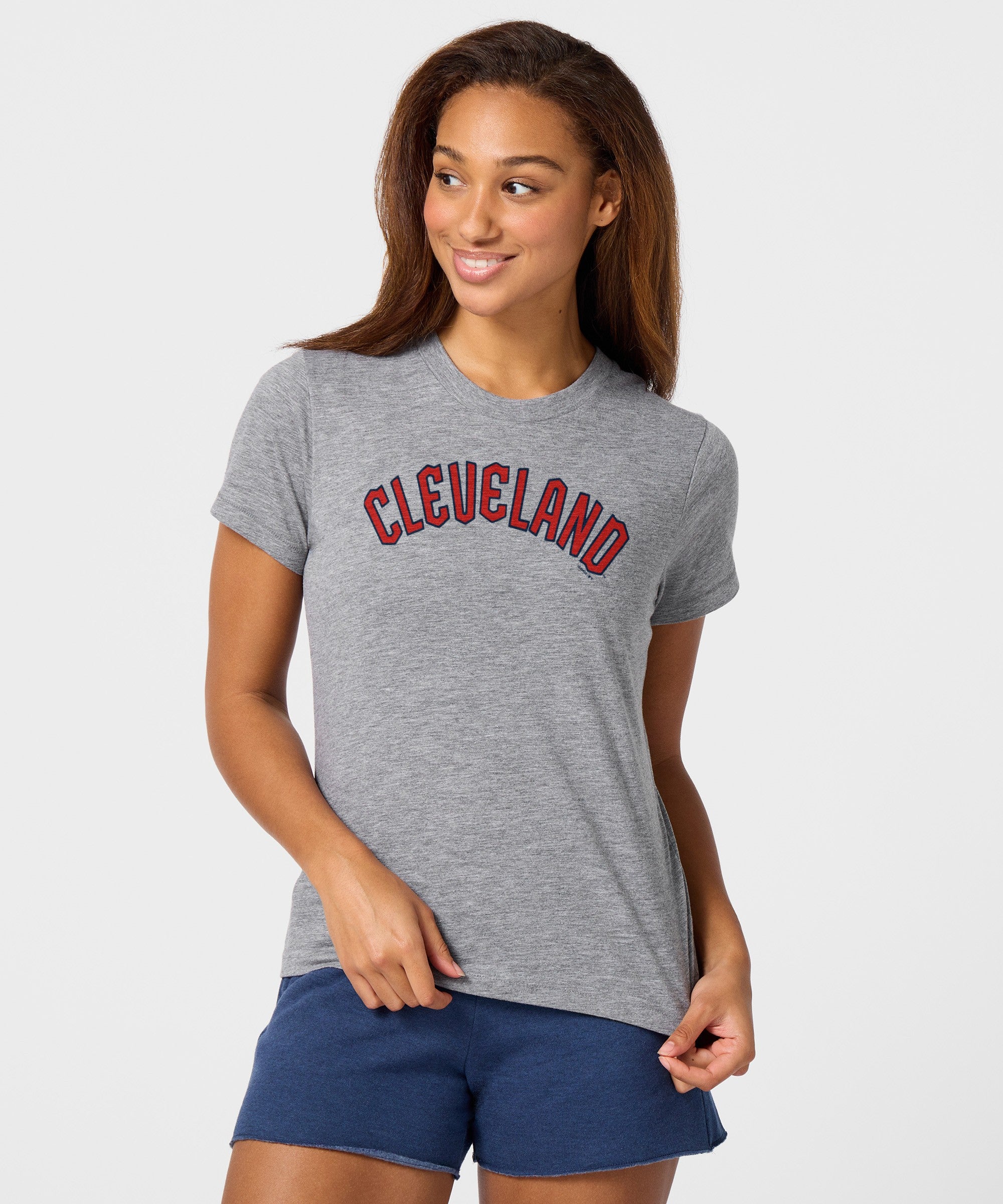 Women's Cleveland Guardians Jersey Logo '21