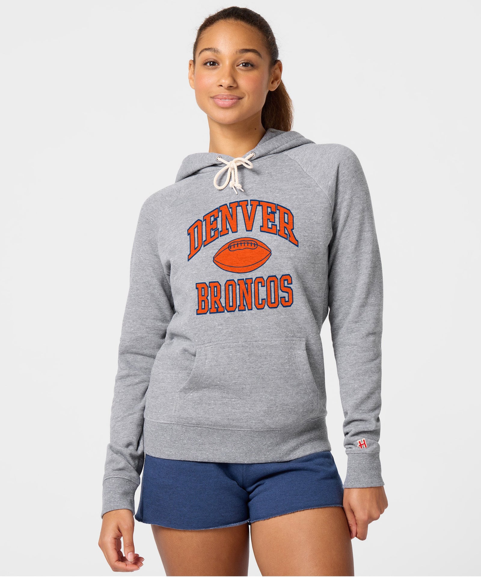 Women's Denver Broncos Gridiron Hoodie