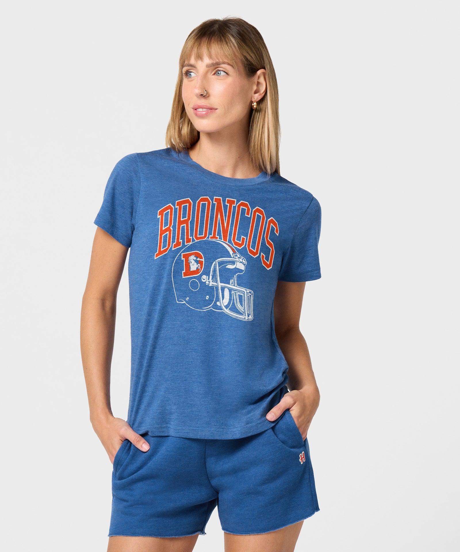 Women's Denver Broncos Helmet Retro