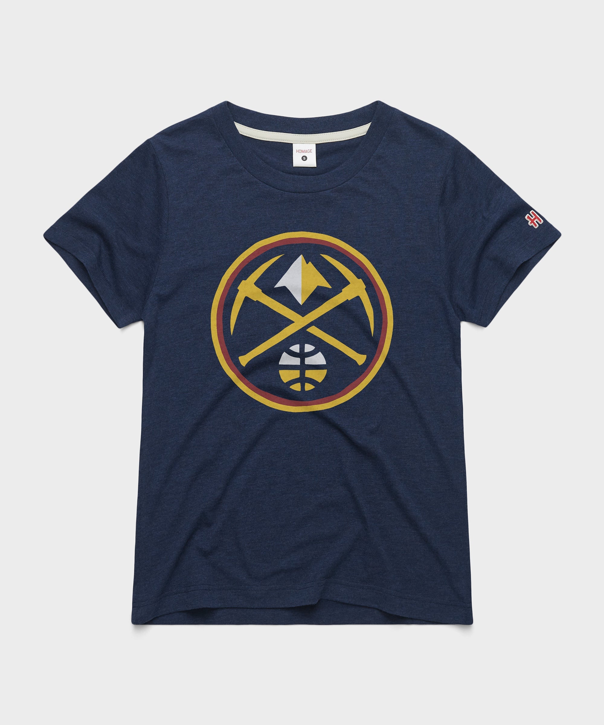 Women's Denver Nuggets Logo Navy