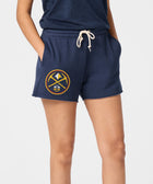 Women's Denver Nuggets Logo Sweat Shorts