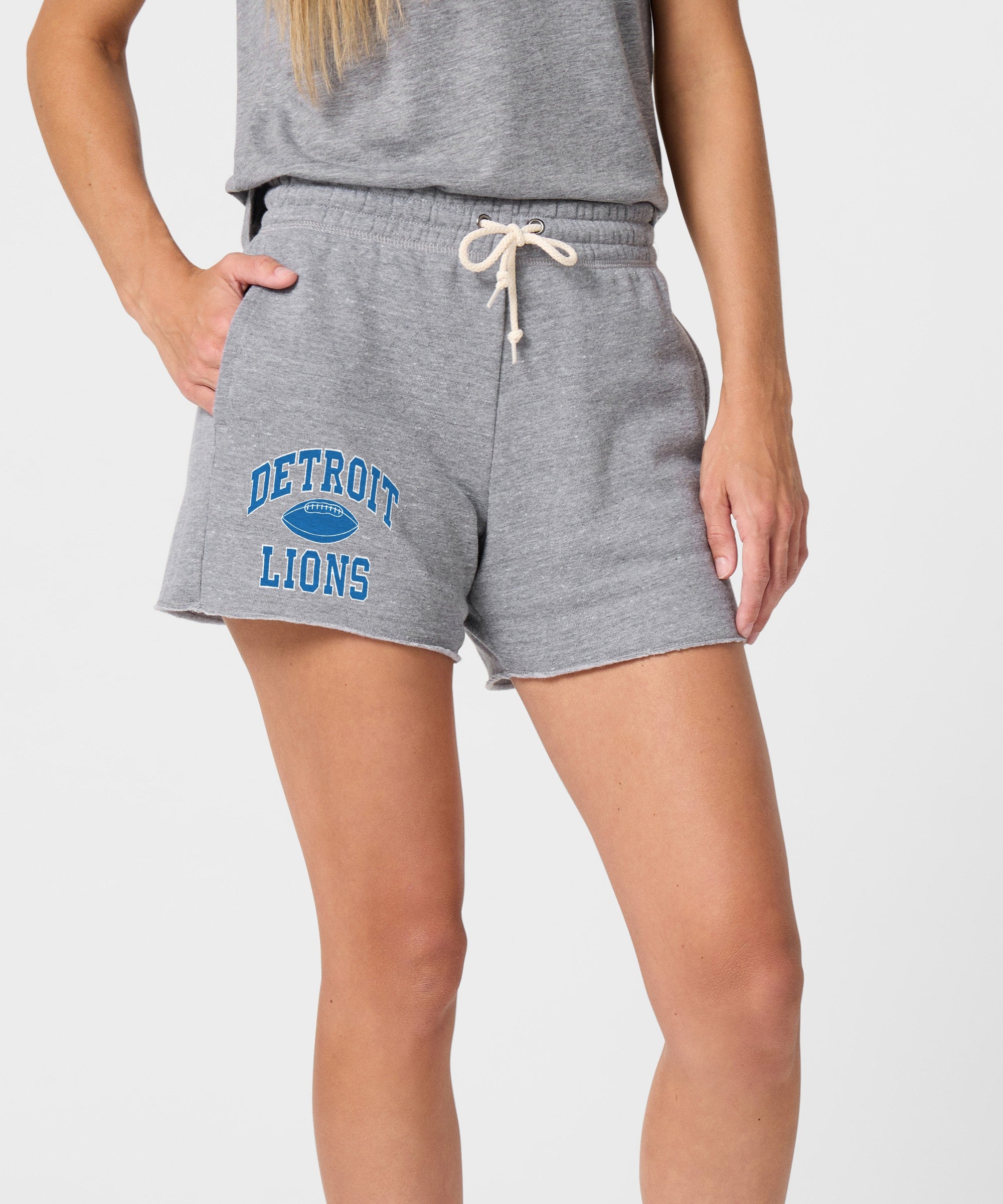 Women's Detroit Lions Gridiron Sweat Shorts