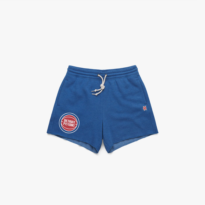 Women's Detroit Pistons Logo Sweat Shorts