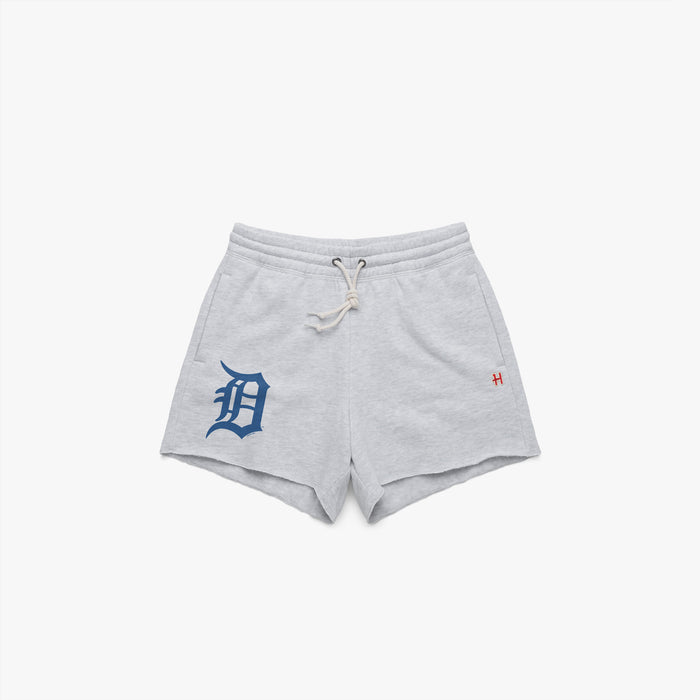 Women's Detroit Tigers Jersey Logo Sweat Shorts
