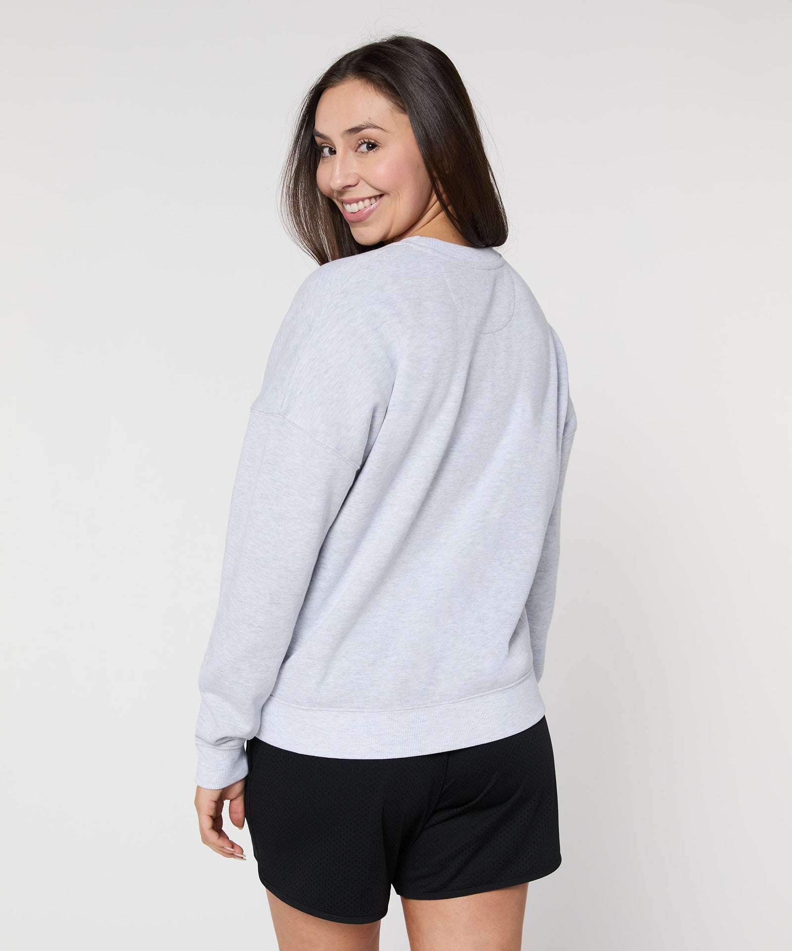Women's Go To Drop Shoulder Crewneck