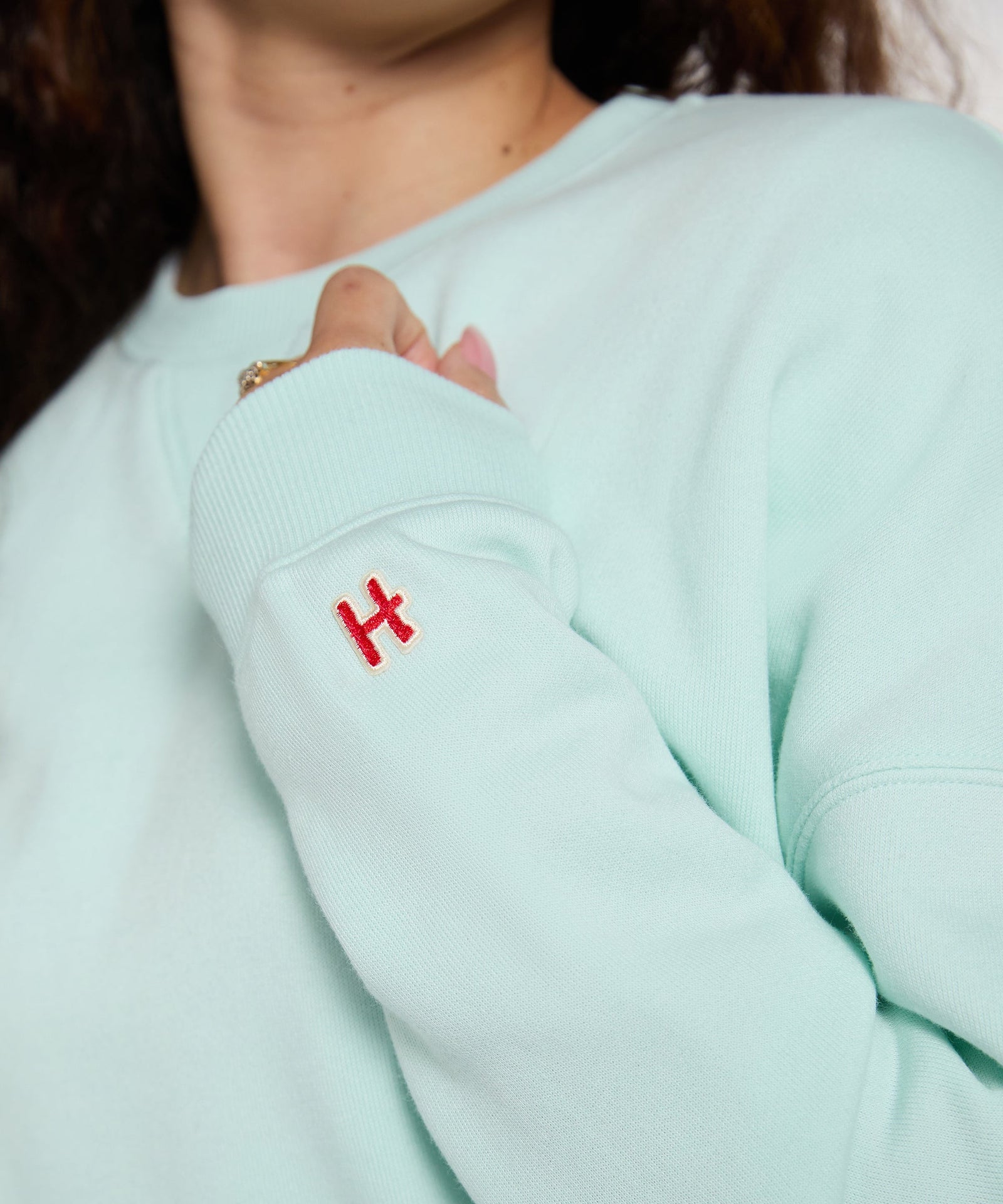 Women's Go To Drop Shoulder Crewneck