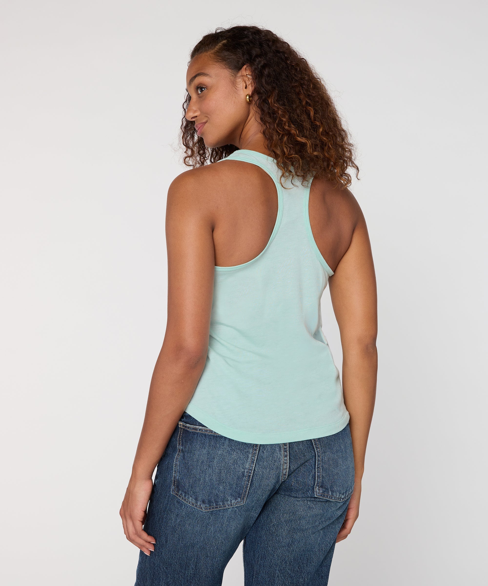 Women's Go To Racerback Tank