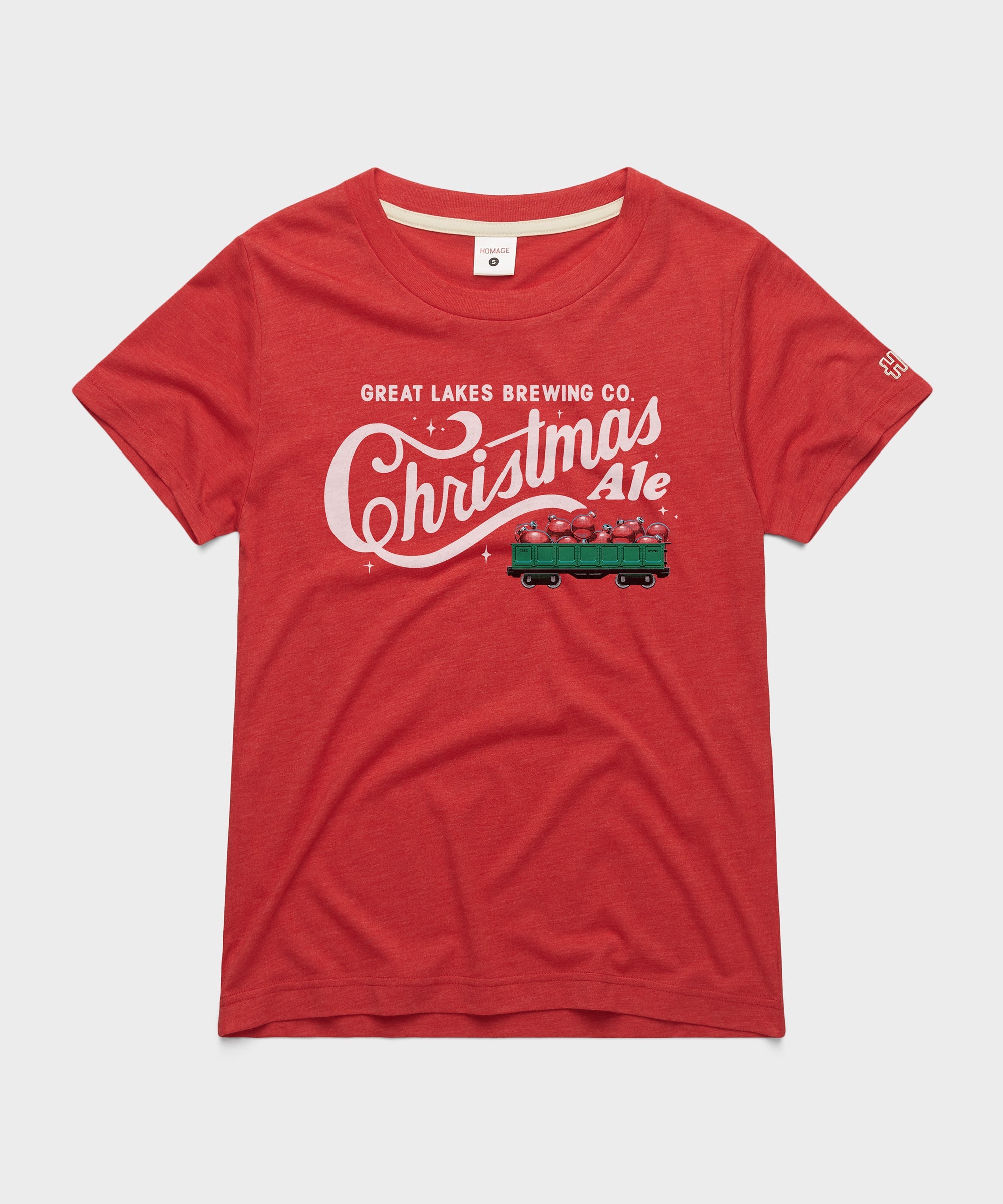 Women's Great Lakes Brewing Co. Christmas Ale 2024 Red