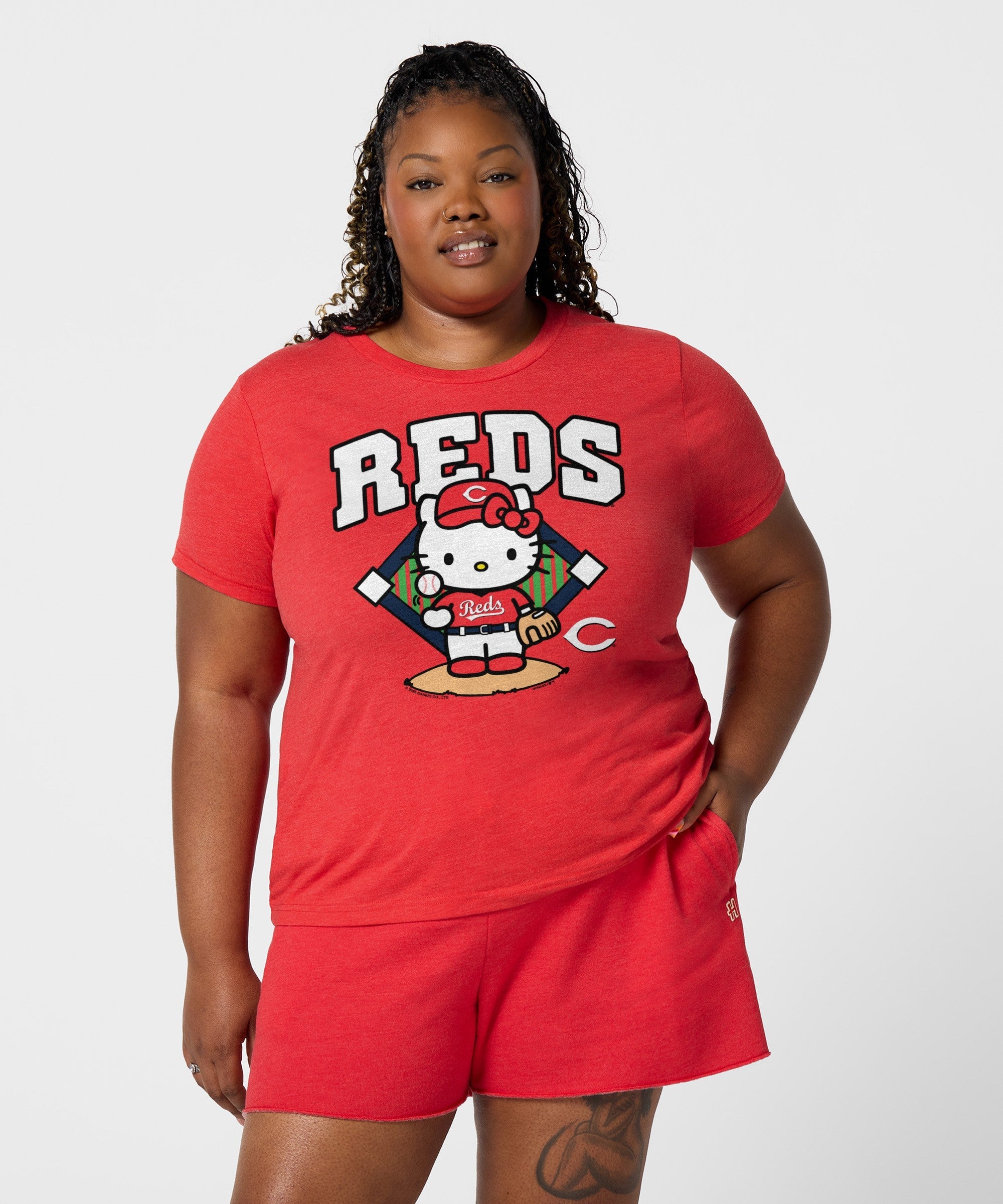 Women's Hello Kitty x Cincinnati Reds Toss