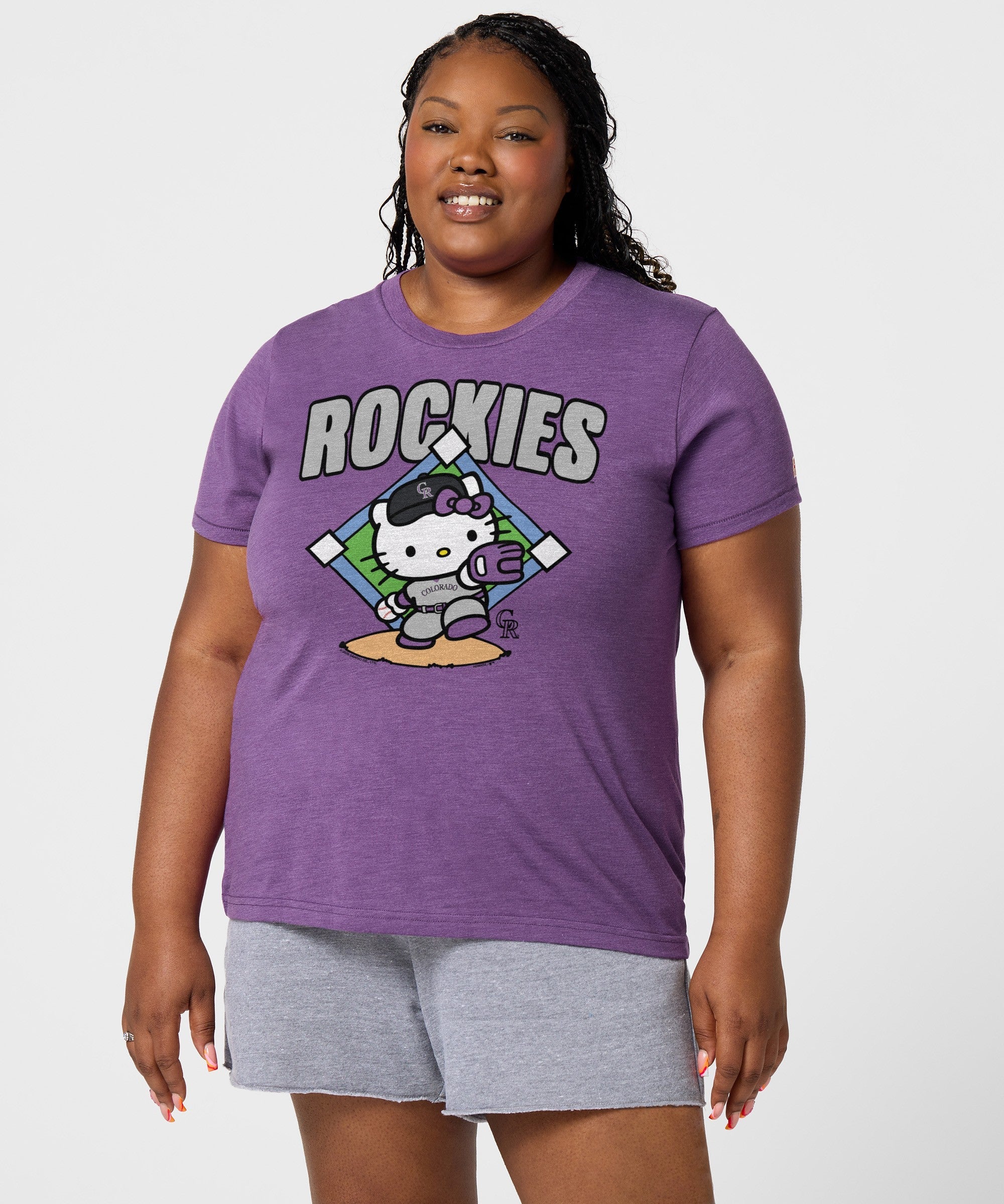 Women's Hello Kitty x Colorado Rockies Throw