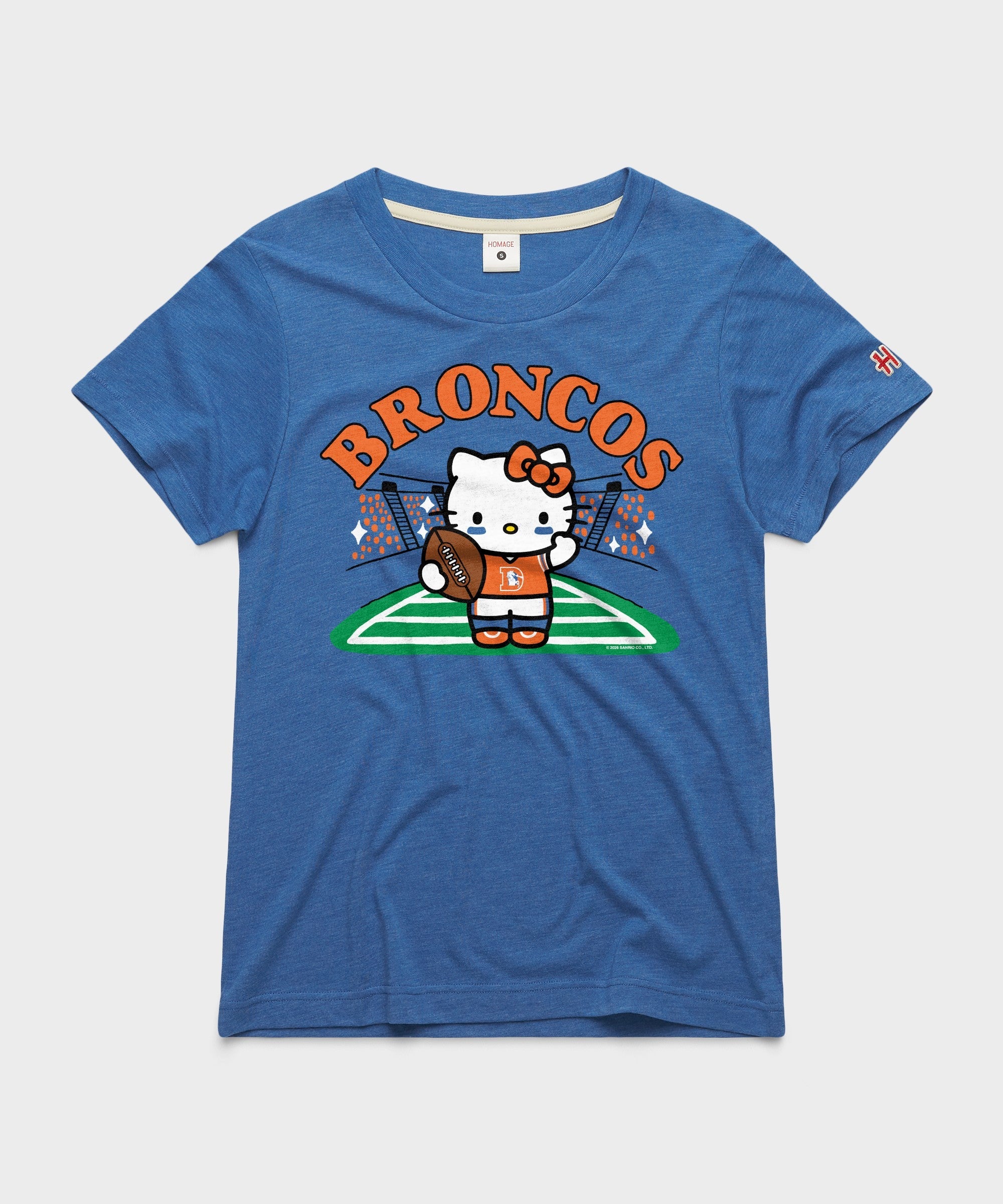 Women's Hello Kitty x Denver Broncos Retro Football
