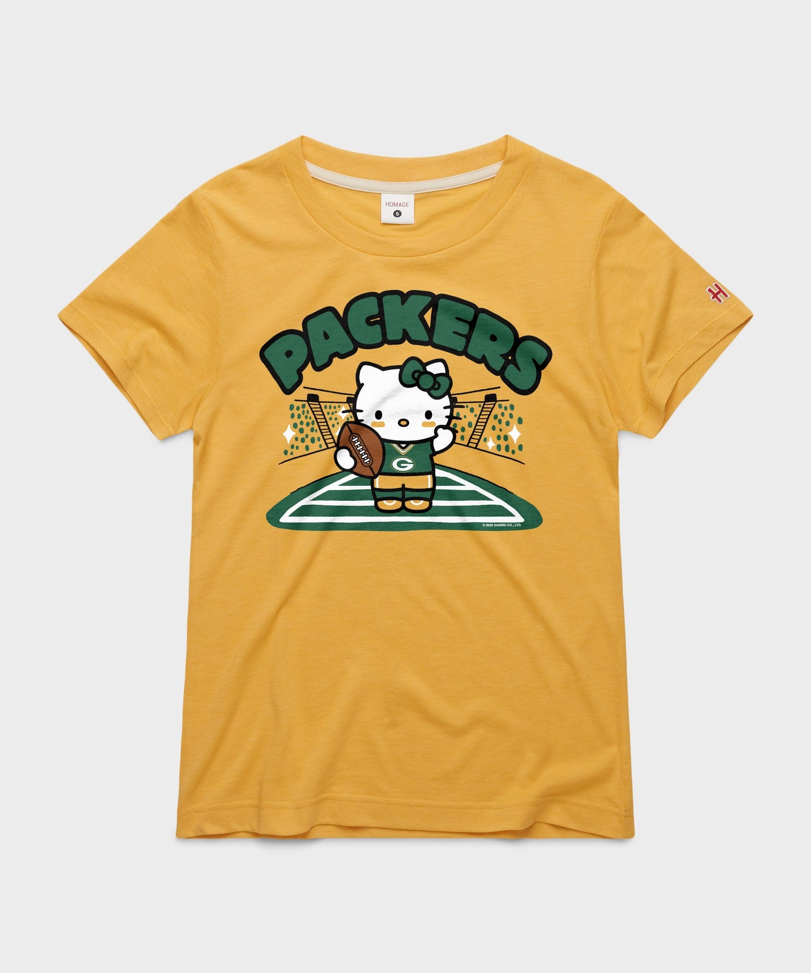 Women's Hello Kitty x Green Bay Packers Football