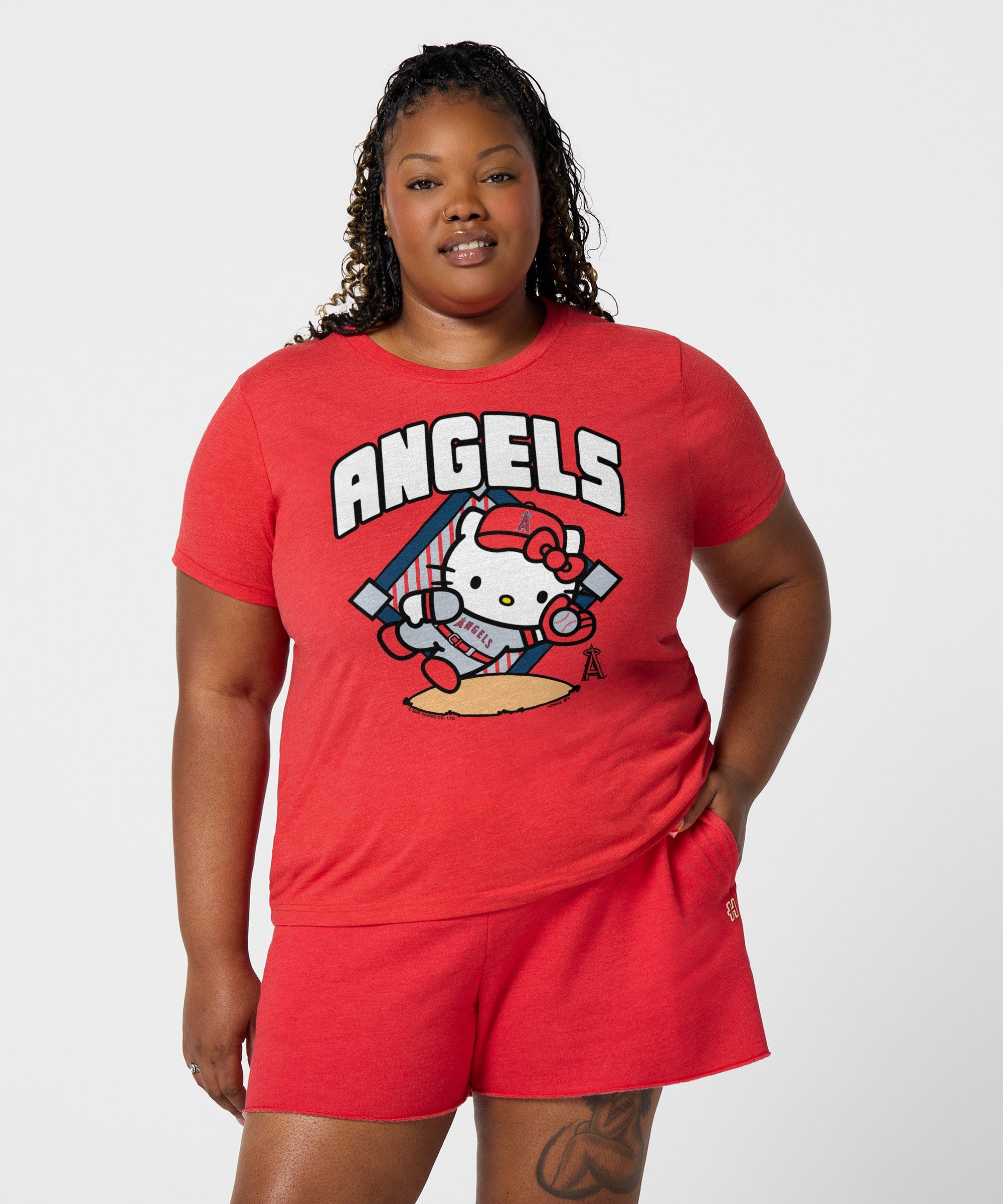 Women's Hello Kitty x Los Angeles Angels Catch