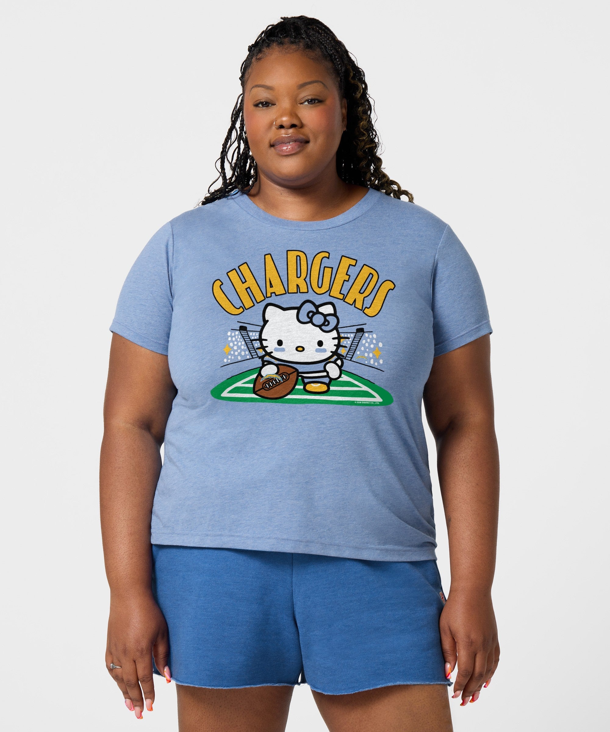 Women's Hello Kitty x Los Angeles Chargers Snap