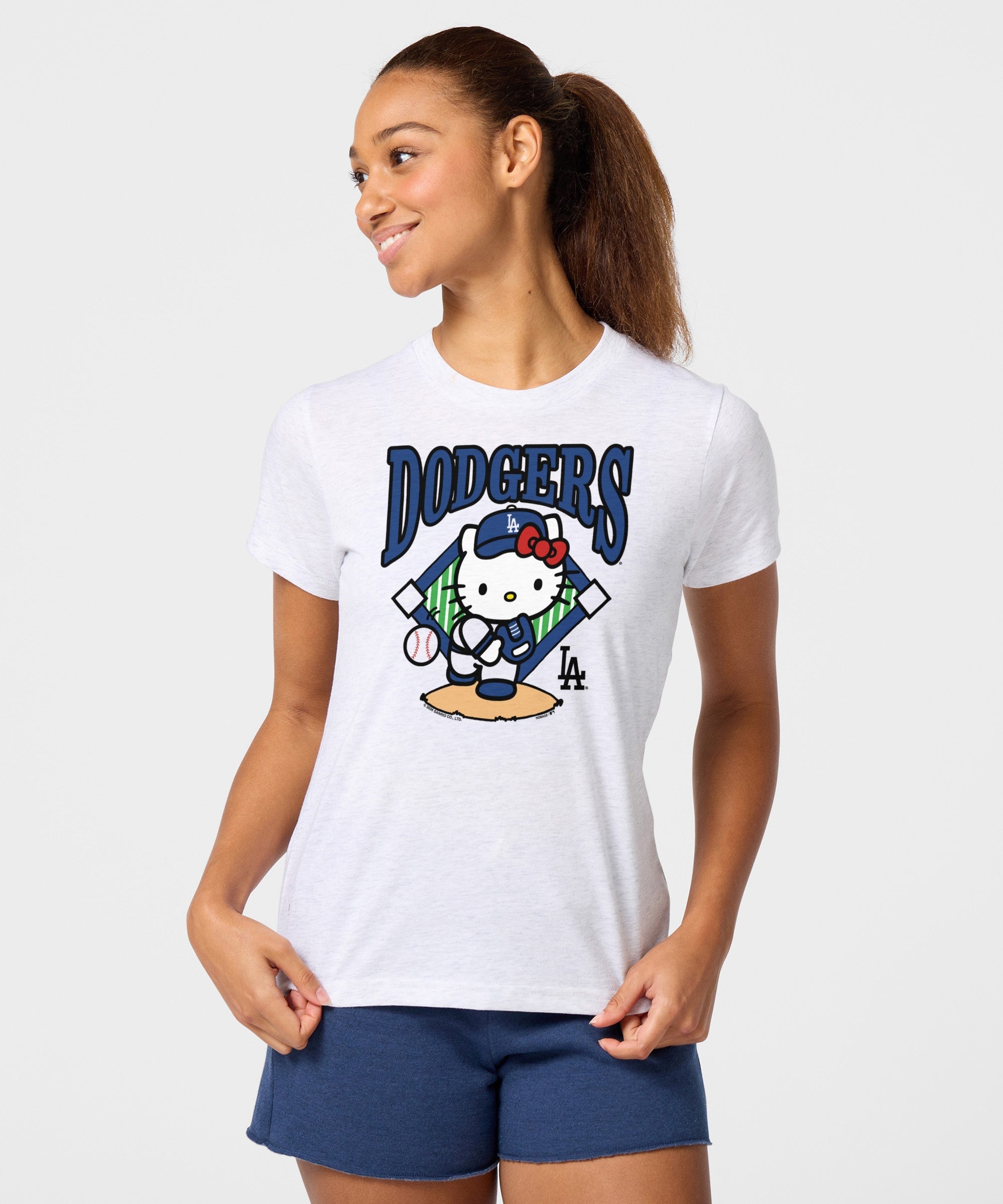 Women's Hello Kitty x Los Angeles Dodgers Pitch