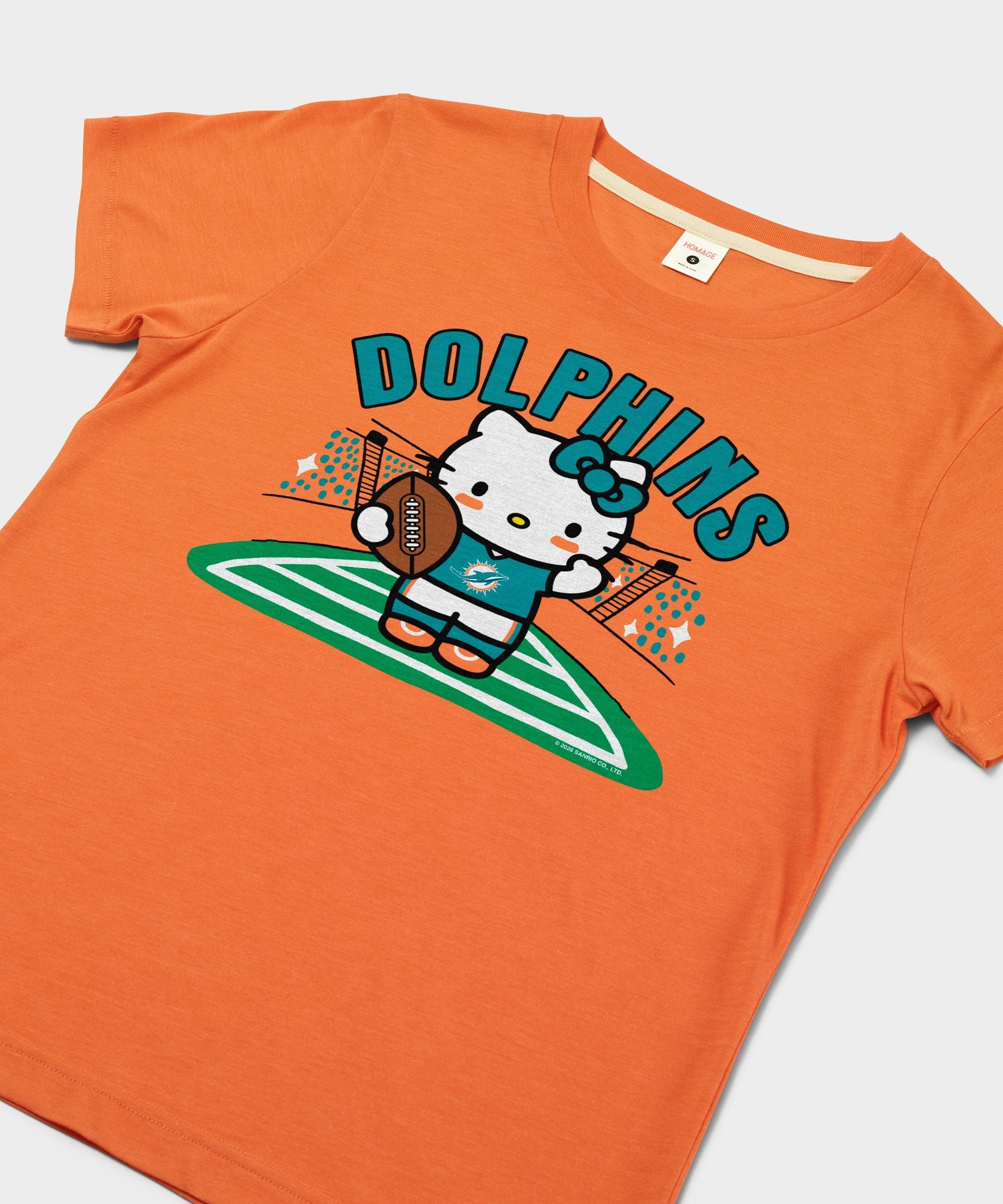 Women's Hello Kitty x Miami Dolphins Football