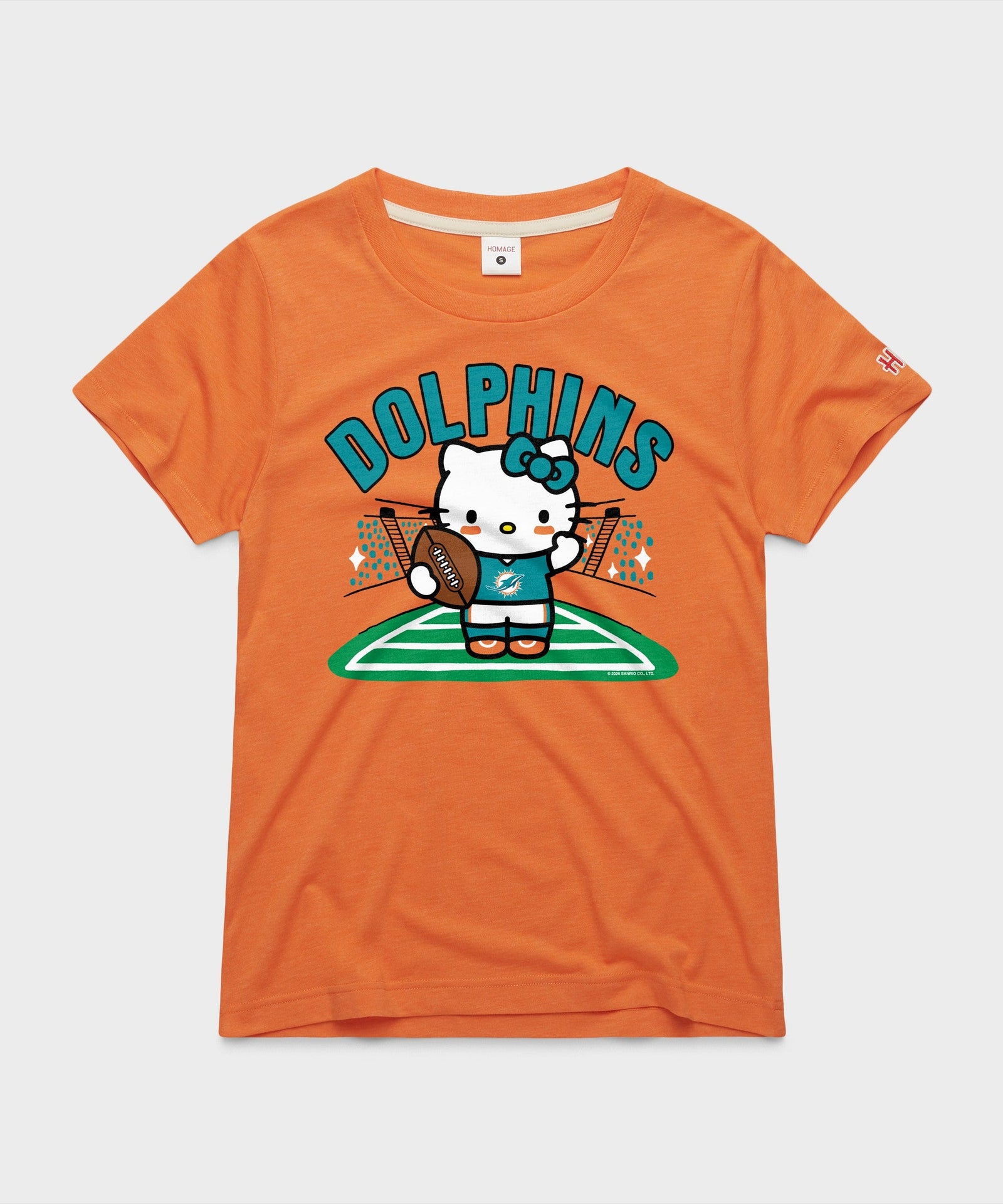 Women's Hello Kitty x Miami Dolphins Football