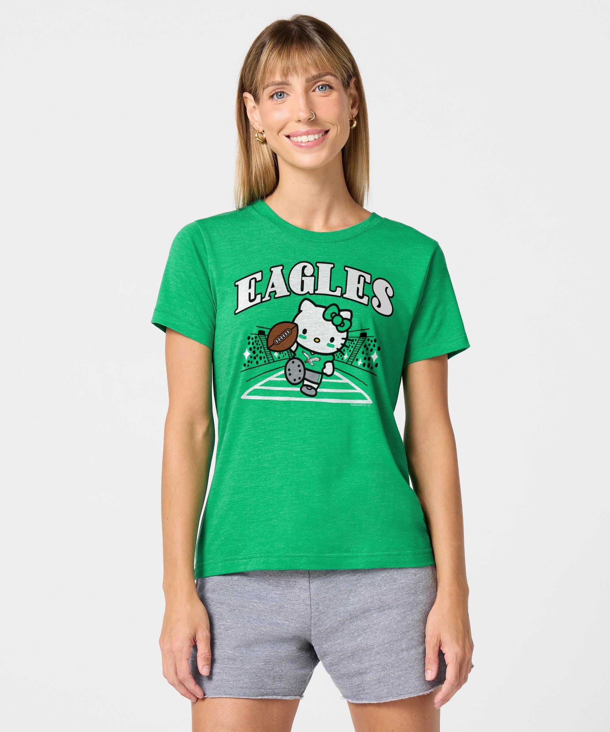 Women's Hello Kitty x Philadelphia Eagles Retro Touchdown