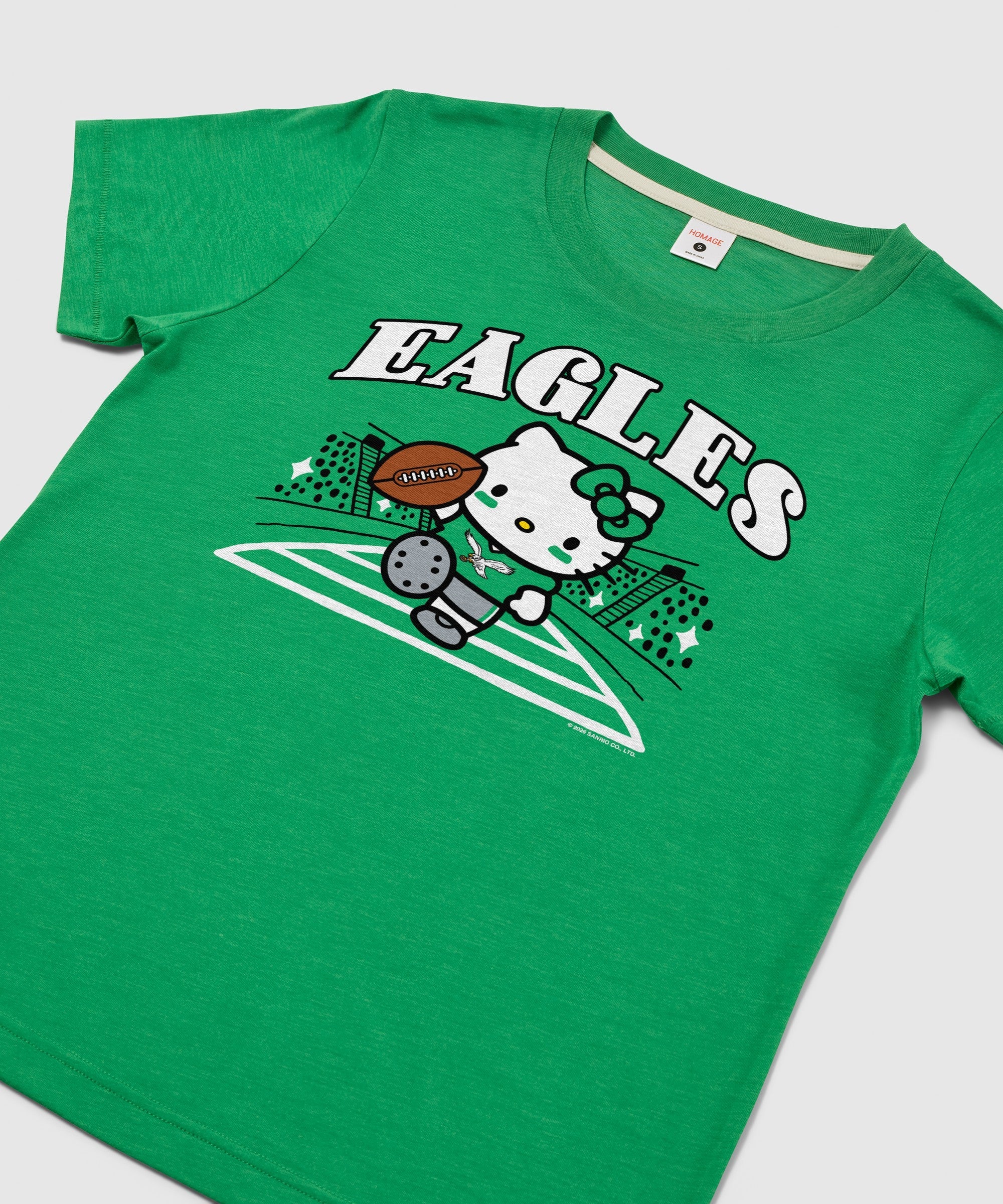 Women's Hello Kitty x Philadelphia Eagles Retro Touchdown