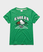 Women's Hello Kitty x Philadelphia Eagles Retro Touchdown