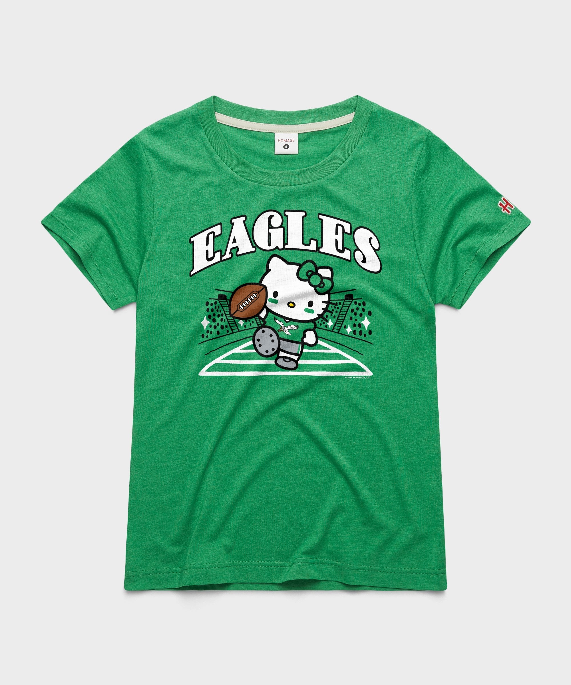 Women's Hello Kitty x Philadelphia Eagles Retro Touchdown