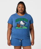 Women's Hello Kitty x Seattle Seahawks Retro Kickoff