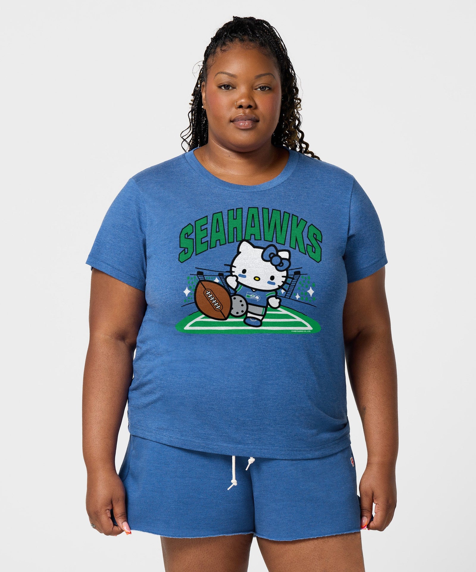 Women's Hello Kitty x Seattle Seahawks Retro Kickoff